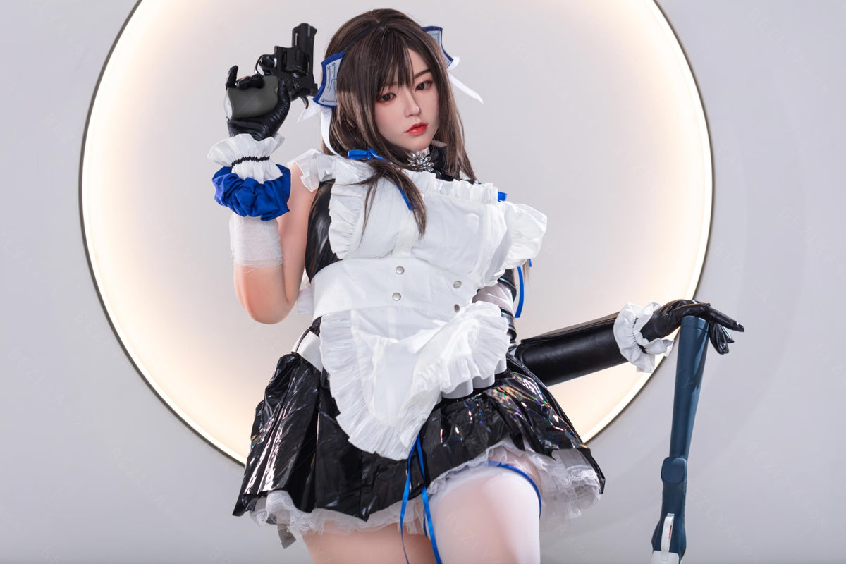 Begonia bambola del sesso (Bezlya Doll Coppa G da 160 cm 2.1 in silicone)