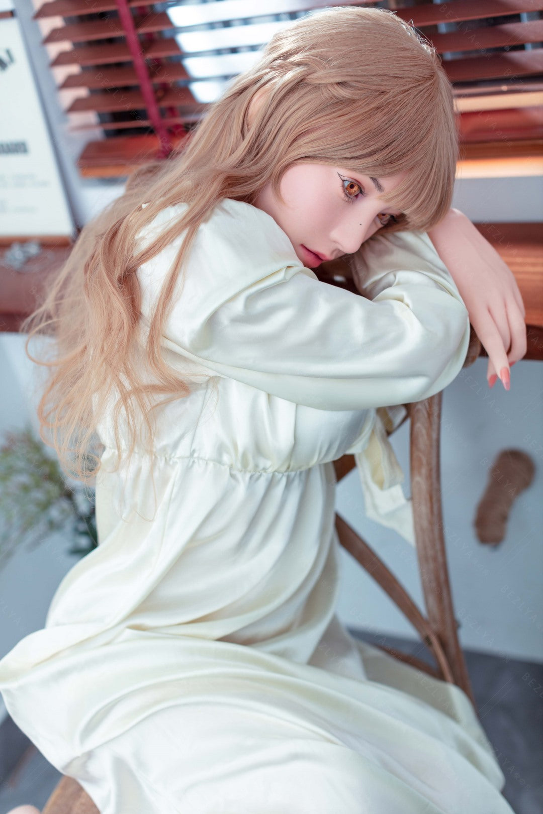 Iris bambola del sesso (Bezlya Doll 160 cm Coppa C 2.1 Silicone)