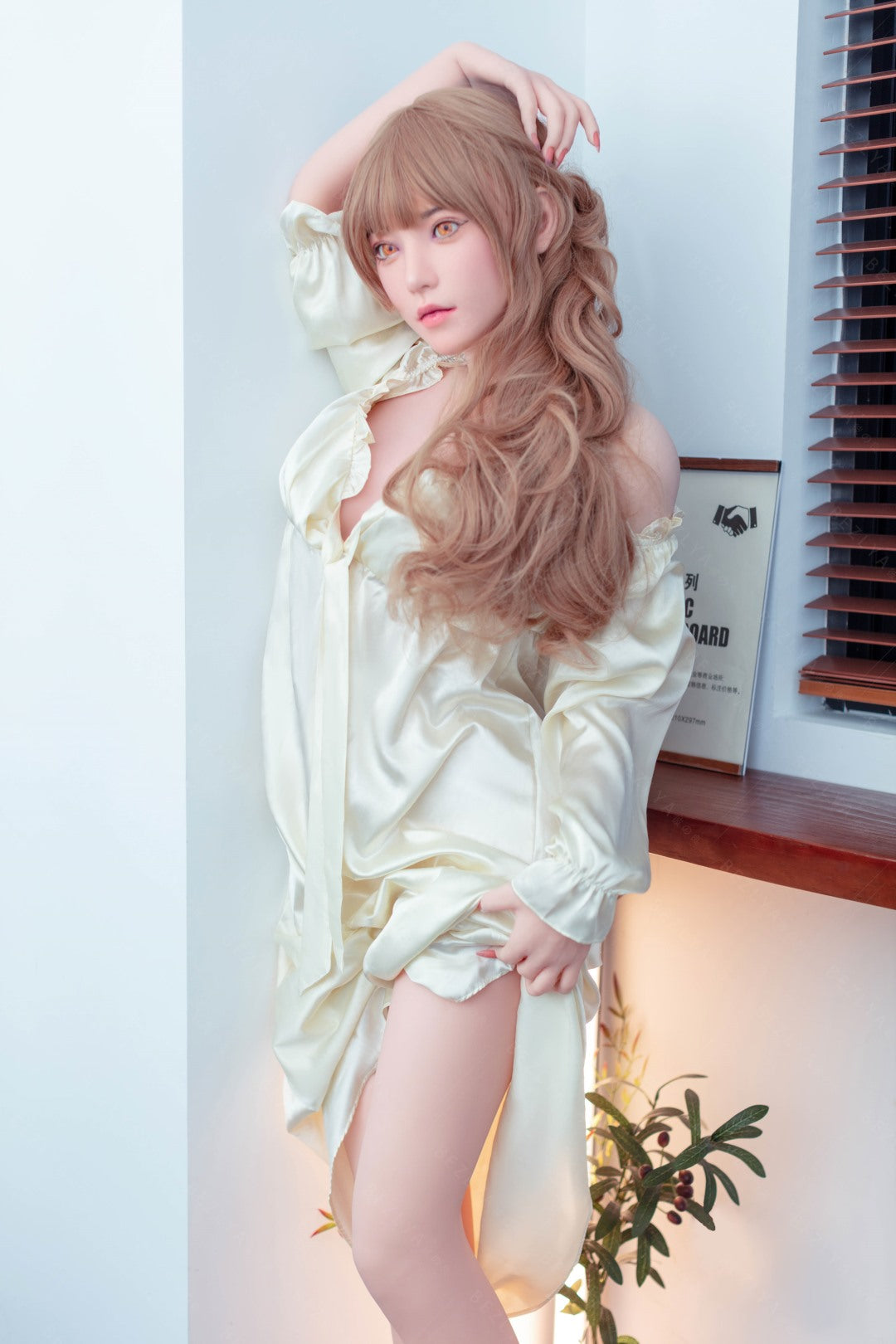 Iris bambola del sesso (Bezlya Doll 160 cm Coppa C 2.1 Silicone)