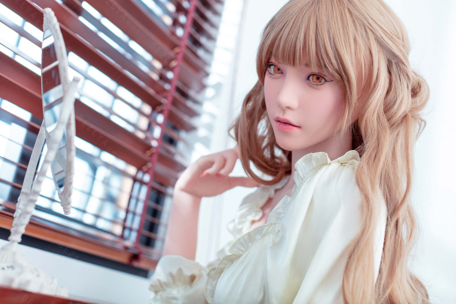 Iris bambola del sesso (Bezlya Doll 160 cm Coppa C 2.1 Silicone)