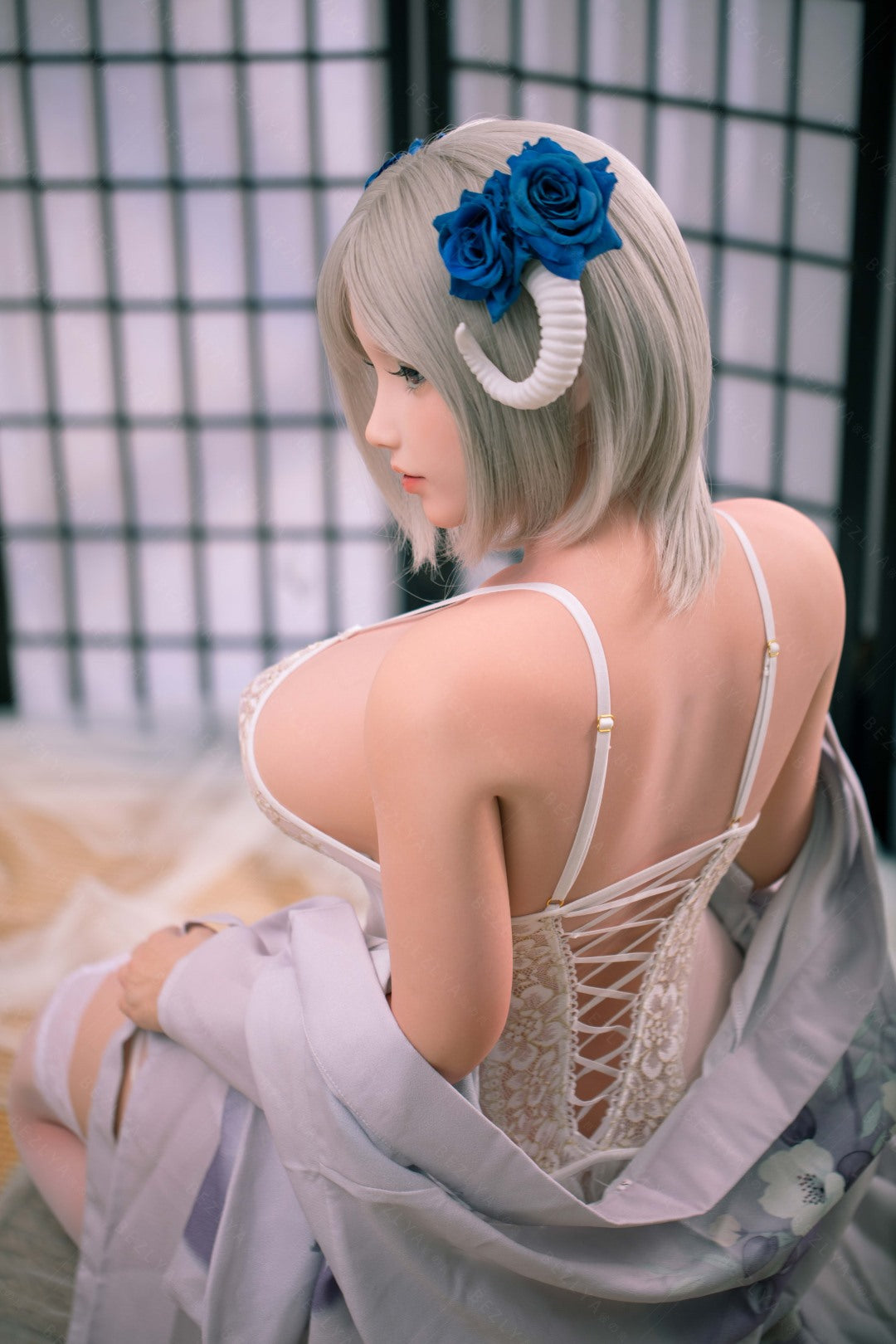 Cyrtenthera bambola del sesso (Bezlya Doll Coppa G da 160 cm 2.1 in silicone)