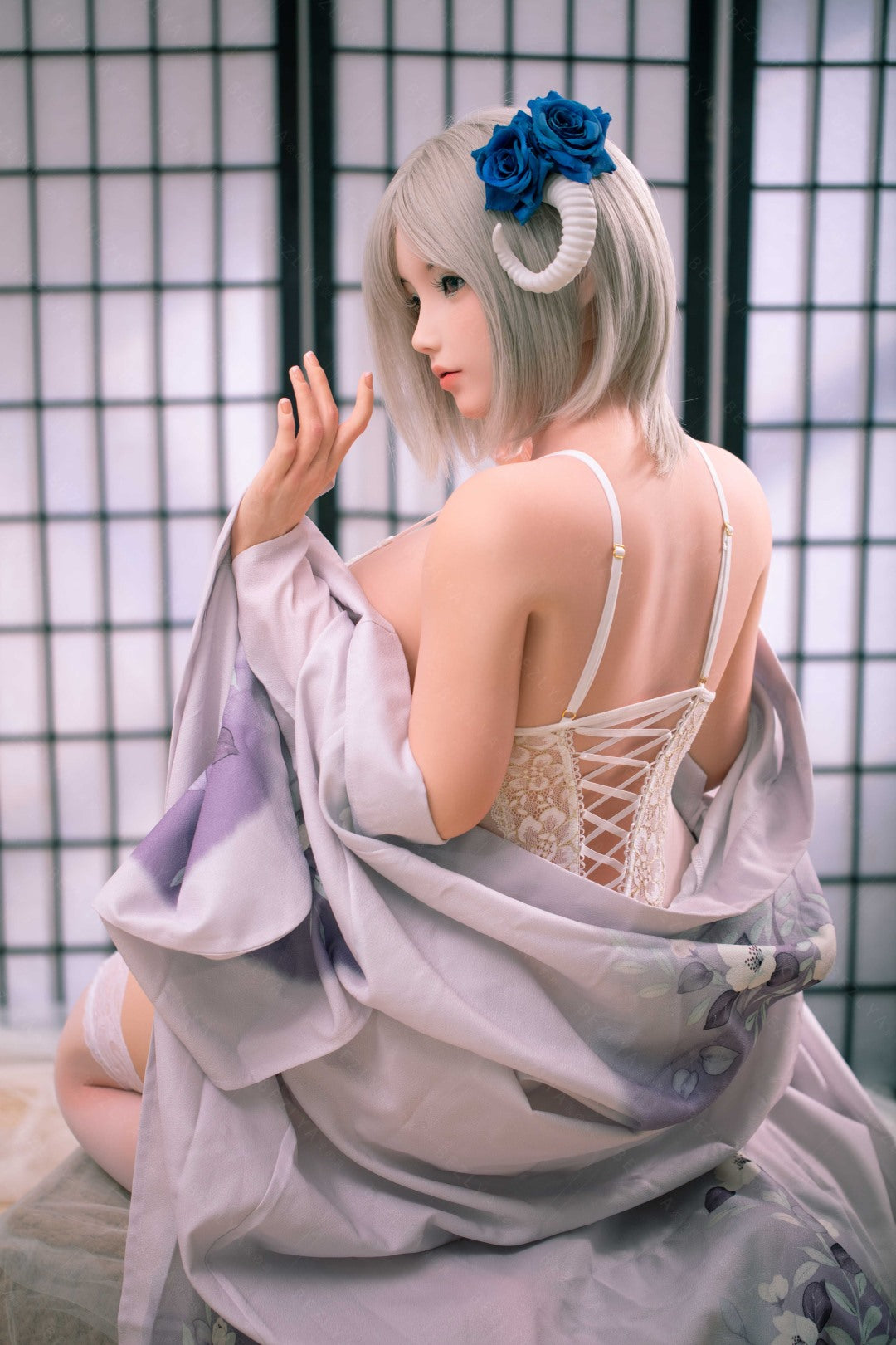 Cyrtenthera bambola del sesso (Bezlya Doll Coppa G da 160 cm 2.1 in silicone)