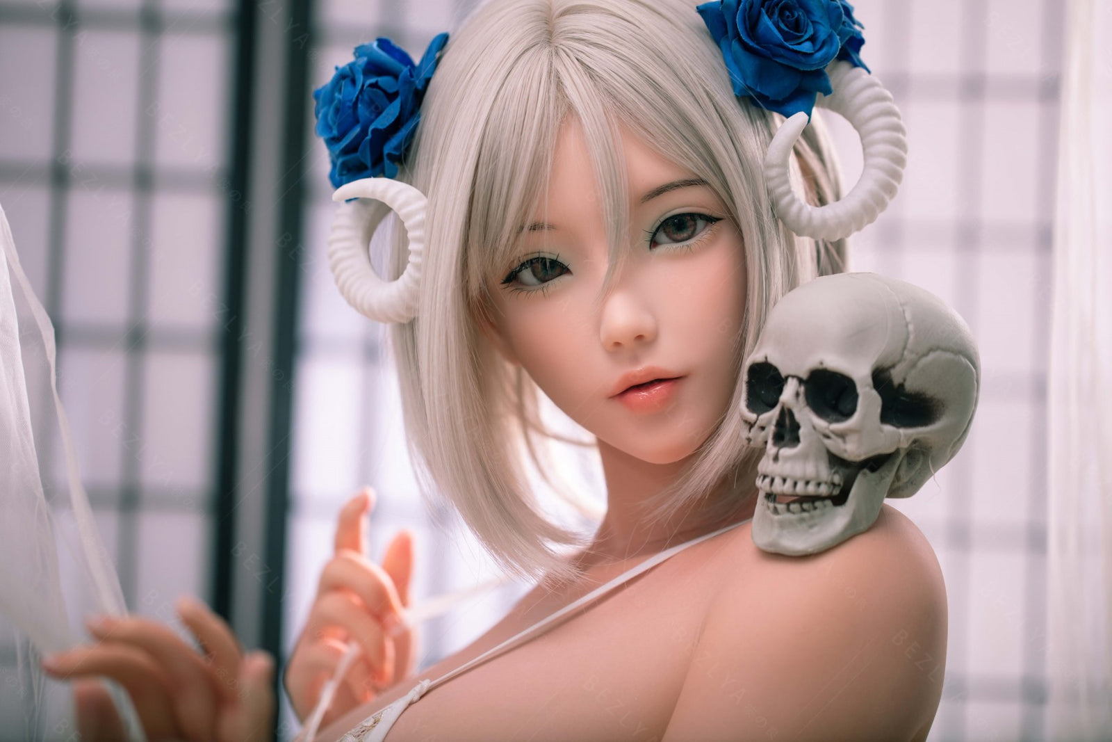 Cyrtenthera bambola del sesso (Bezlya Doll Coppa G da 160 cm 2.1 in silicone)