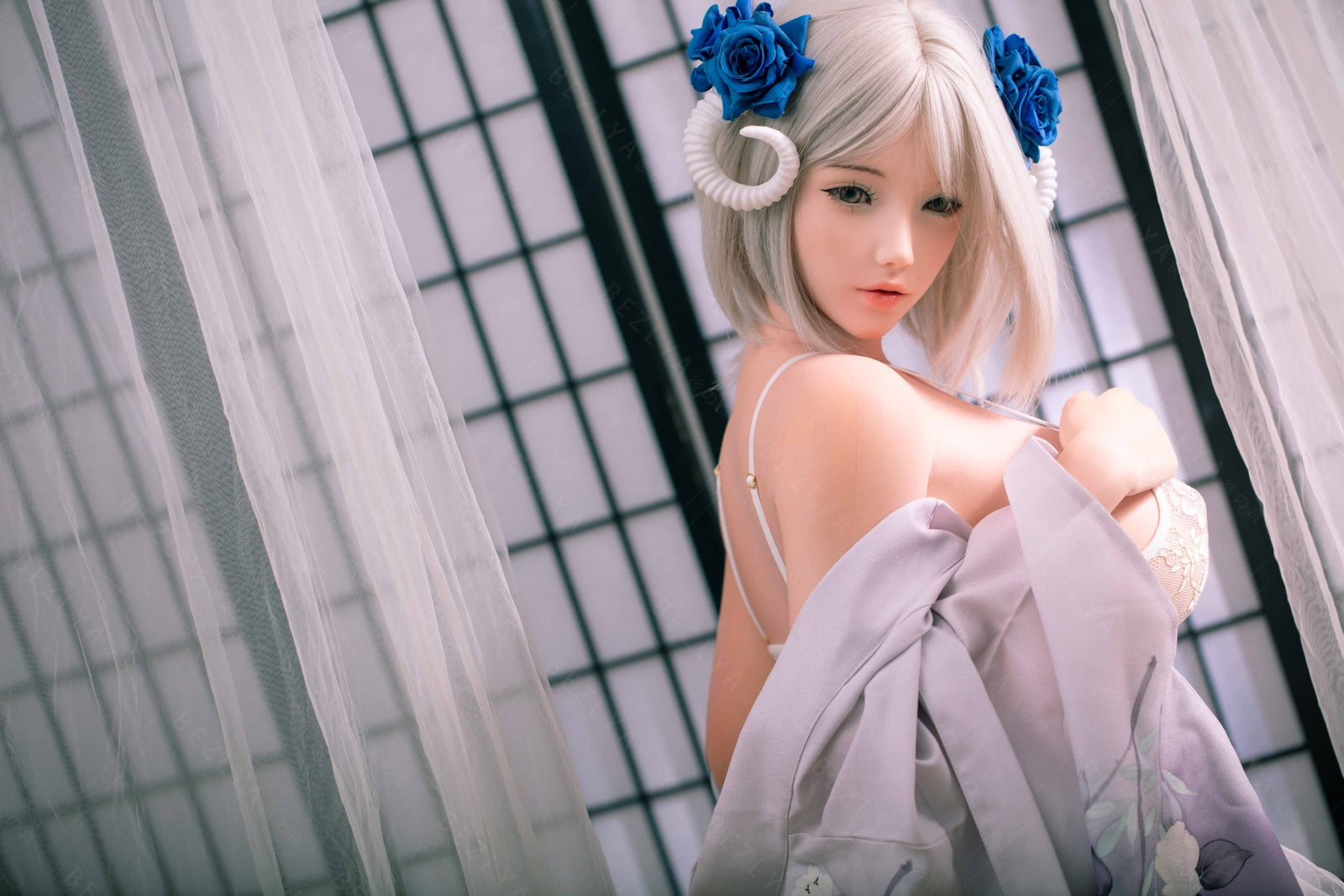 Cyrtenthera bambola del sesso (Bezlya Doll Coppa G da 160 cm 2.1 in silicone)