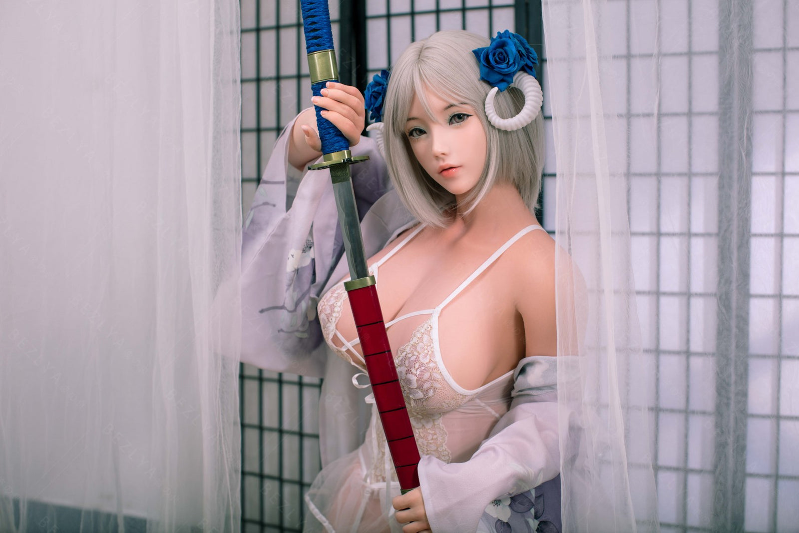 Cyrtenthera bambola del sesso (Bezlya Doll Coppa G da 160 cm 2.1 in silicone)