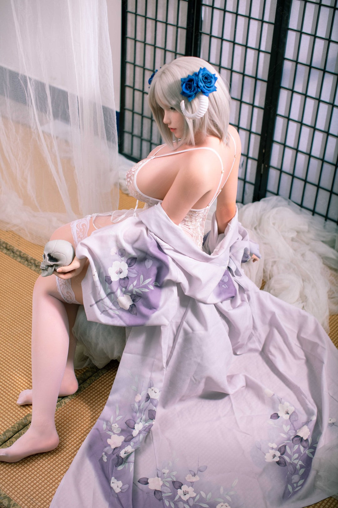 Cyrtenthera bambola del sesso (Bezlya Doll Coppa G da 160 cm 2.1 in silicone)