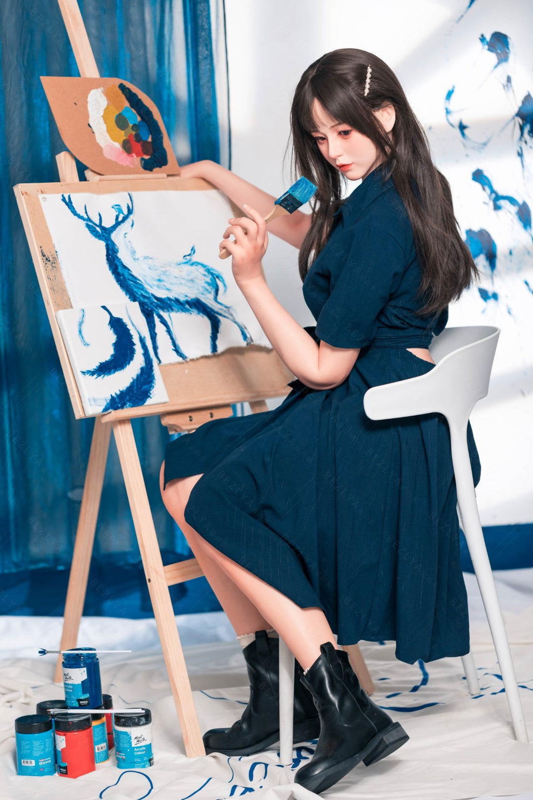 Begonia bambola del sesso (Bezlya Doll 162 cm Coppa C 2.2U Silicone)