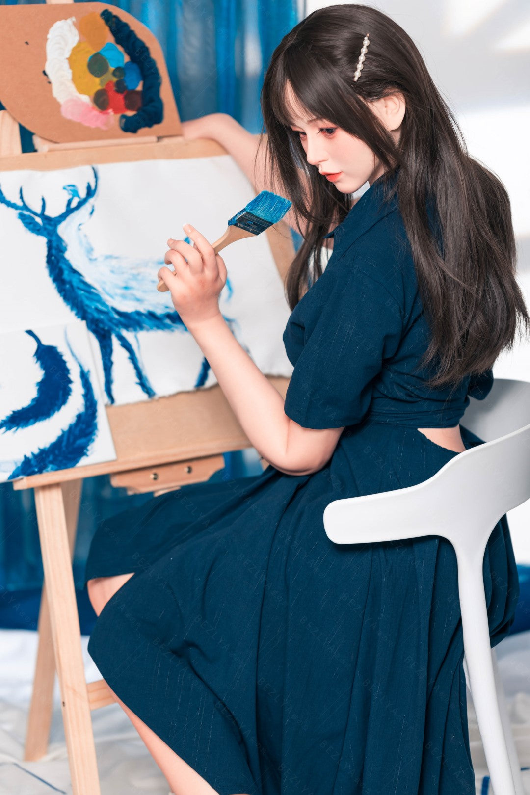 Begonia bambola del sesso (Bezlya Doll 162 cm Coppa C 2.2U Silicone)