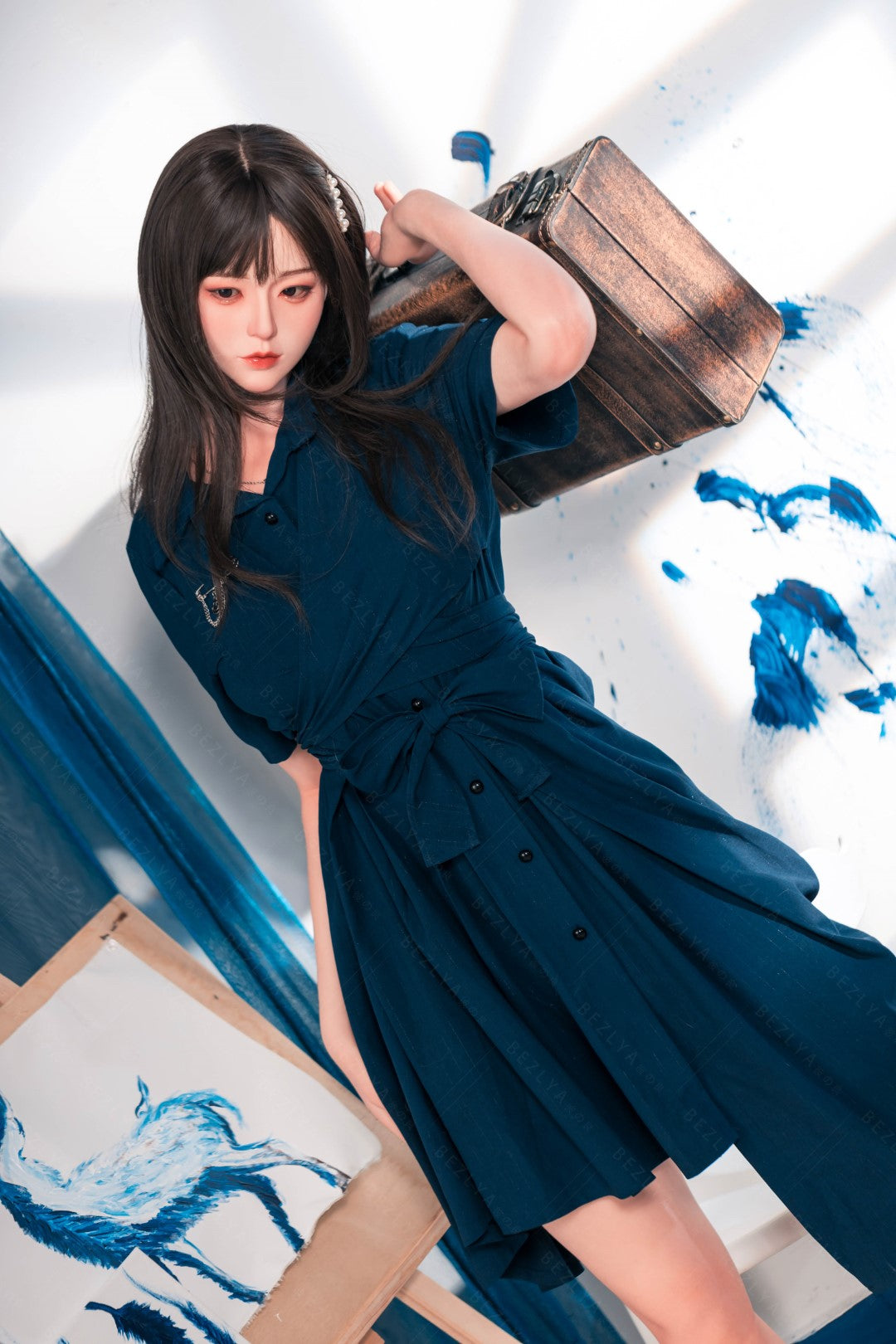 Begonia bambola del sesso (Bezlya Doll 162 cm Coppa C 2.2U Silicone)