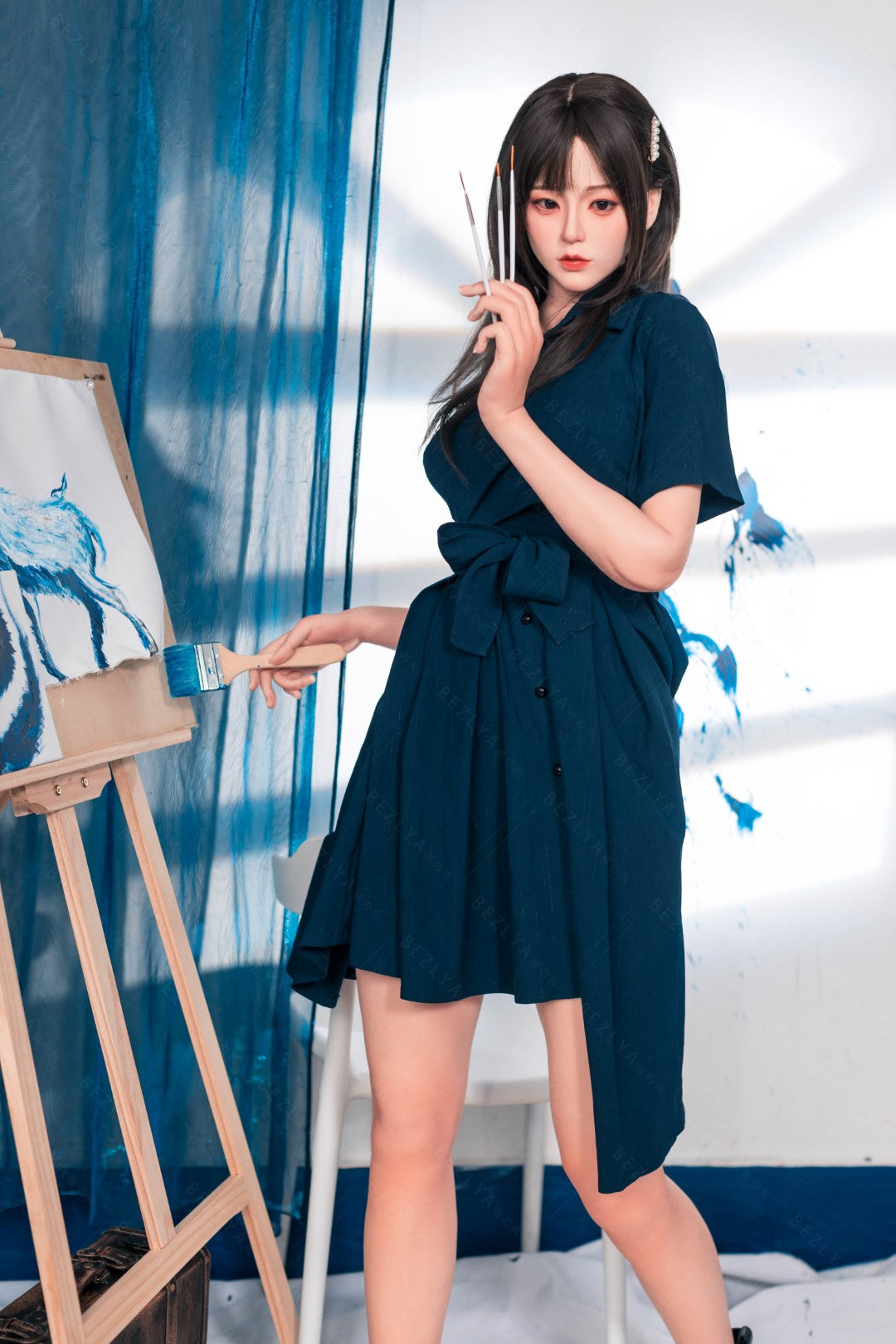 Begonia bambola del sesso (Bezlya Doll 162 cm Coppa C 2.2U Silicone)