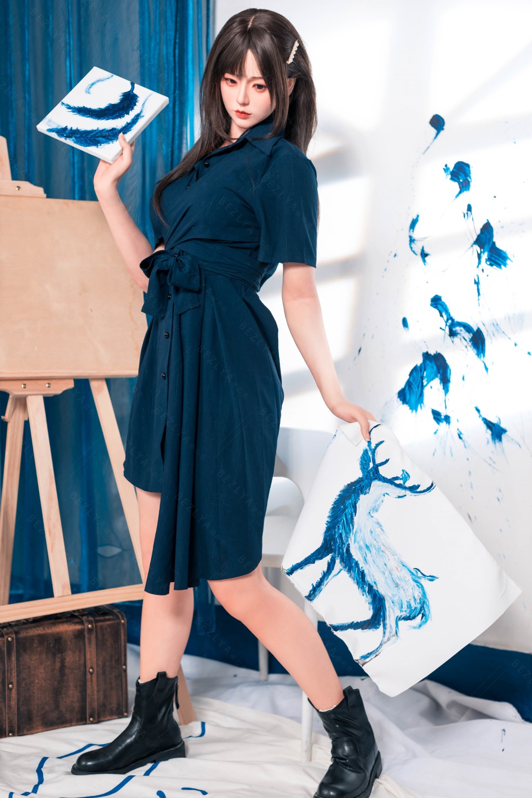 Begonia bambola del sesso (Bezlya Doll 162 cm Coppa C 2.2U Silicone)