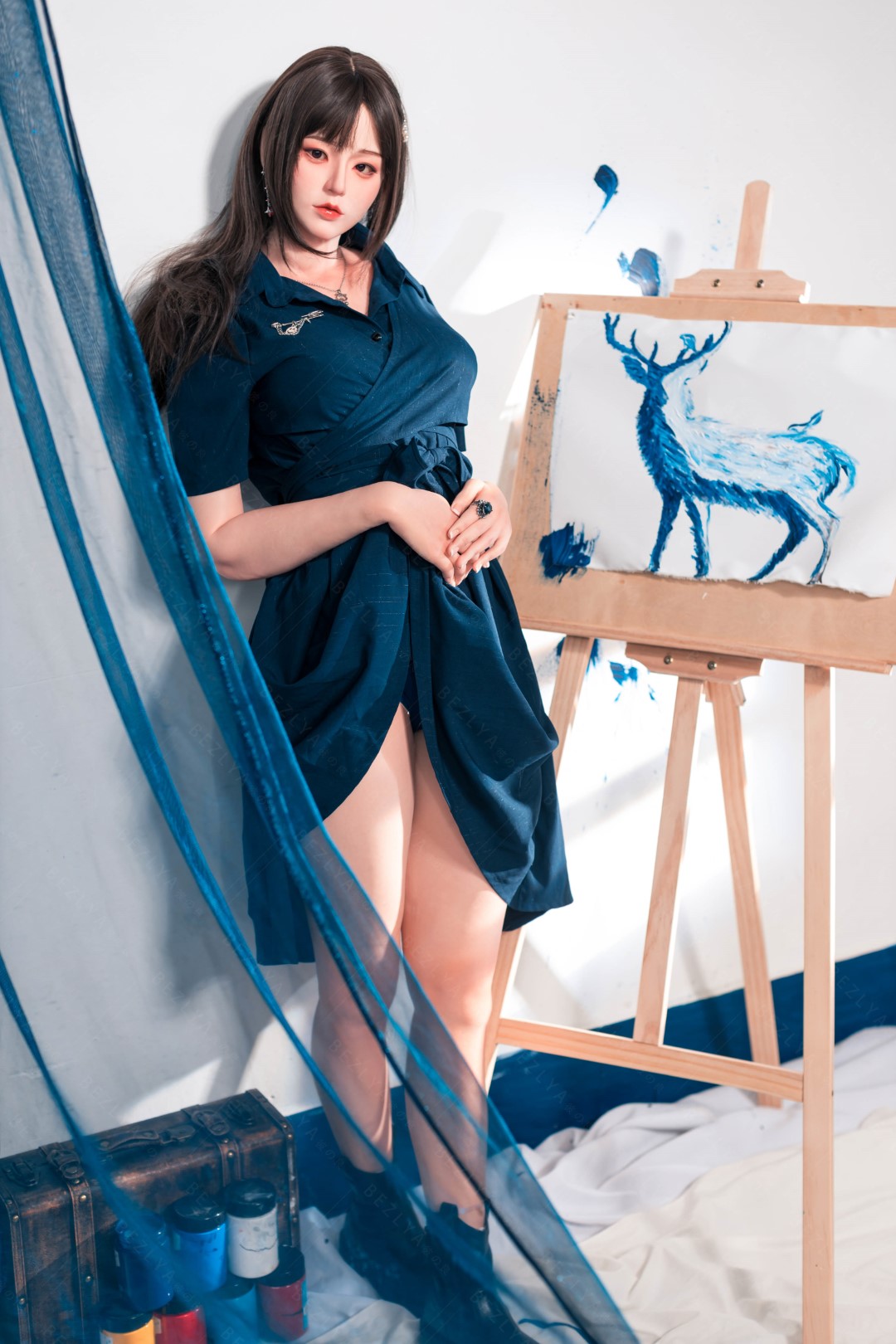 Begonia bambola del sesso (Bezlya Doll 162 cm Coppa C 2.2U Silicone)