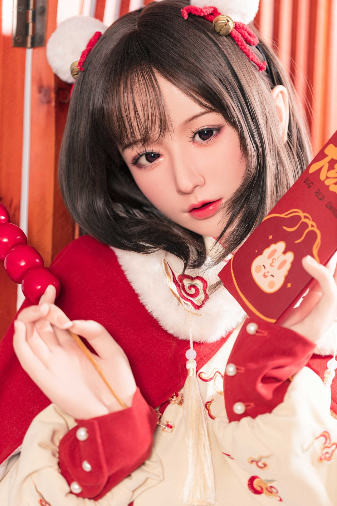 Bambola del sesso platycodon (Bezlya Doll 163 cm Coppa E 2.2 Silicone)