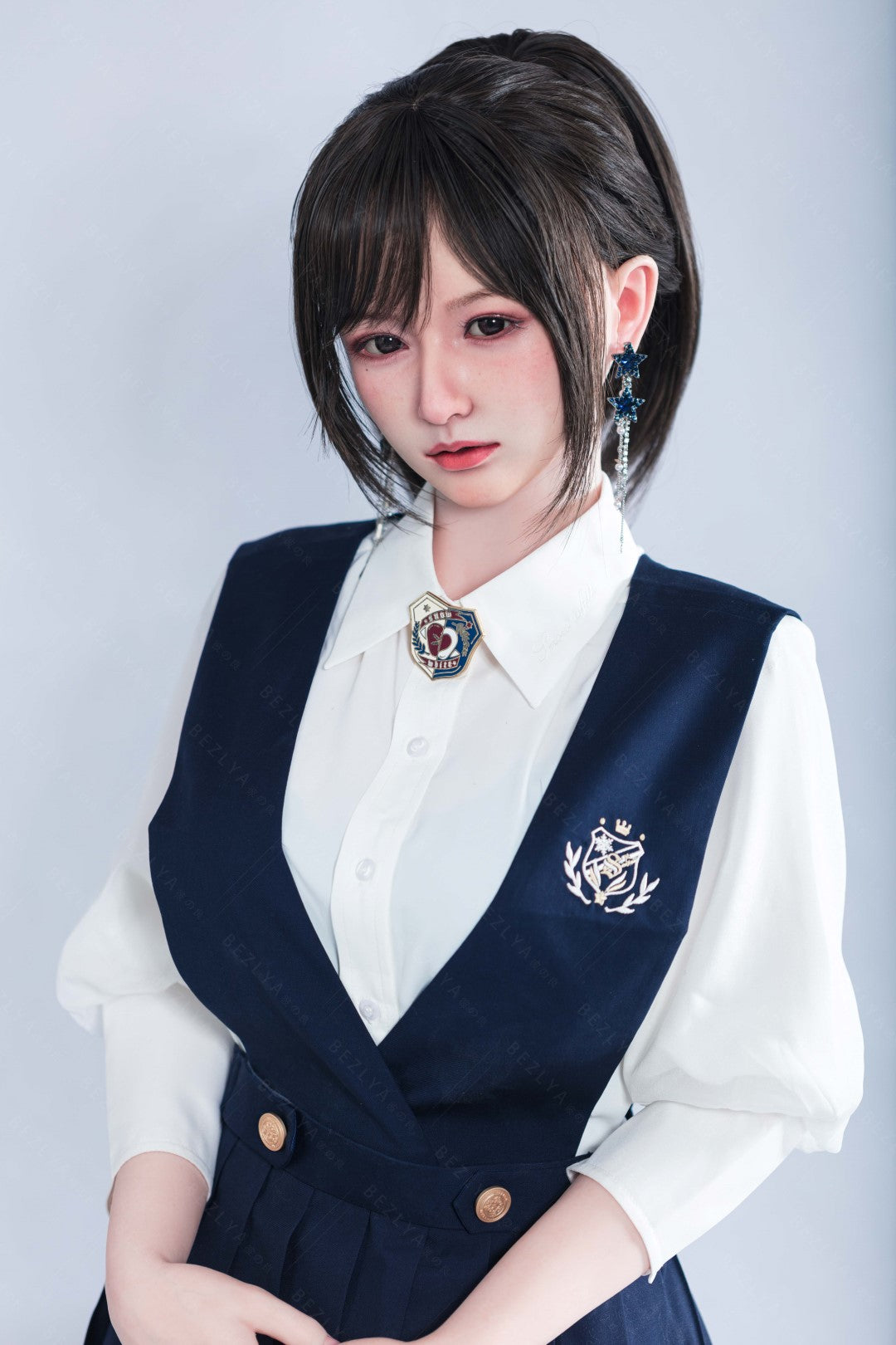 Bambola del sesso platycodon (Bezlya Doll 162 cm Coppa C 2.2U Silicone)