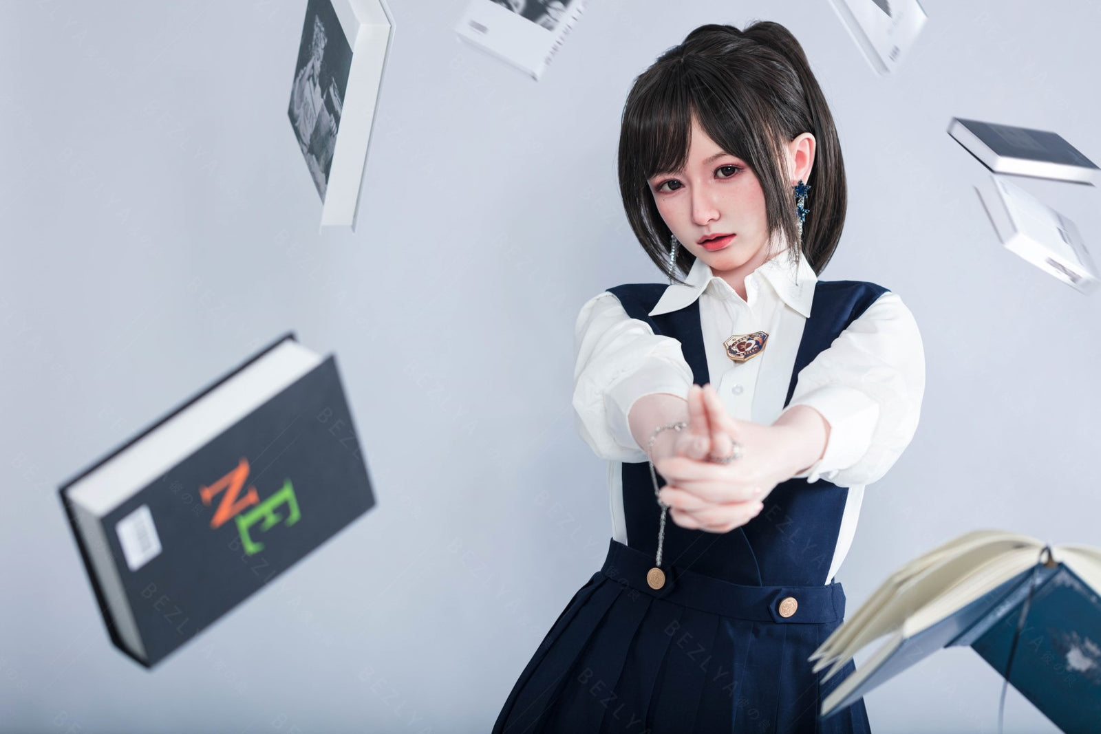 Bambola del sesso platycodon (Bezlya Doll 162 cm Coppa C 2.2U Silicone)