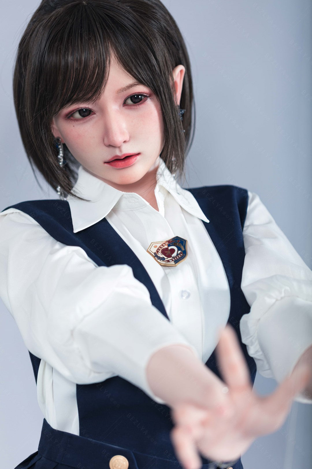 Bambola del sesso platycodon (Bezlya Doll 162 cm Coppa C 2.2U Silicone)