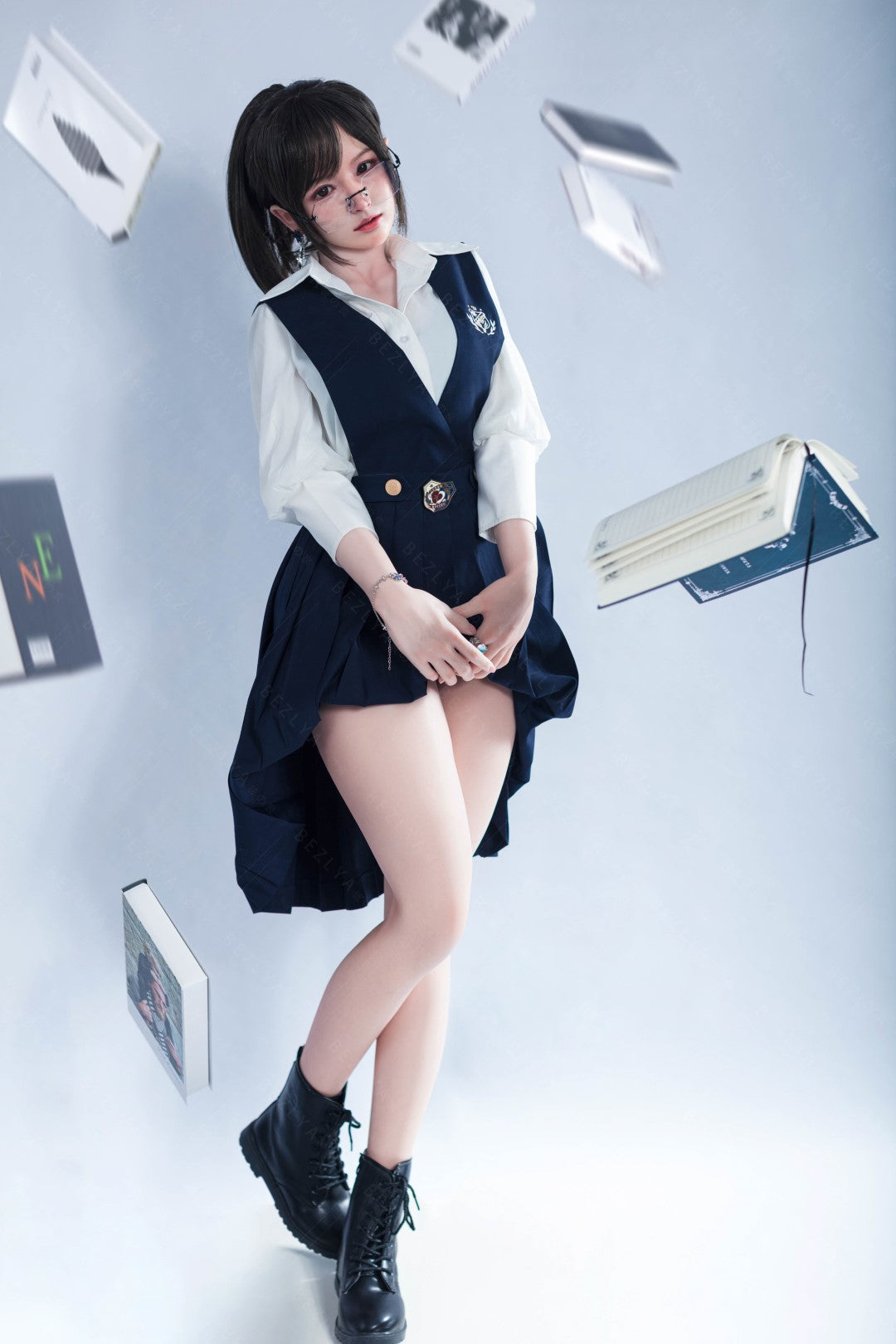 Bambola del sesso platycodon (Bezlya Doll 162 cm Coppa C 2.2U Silicone)