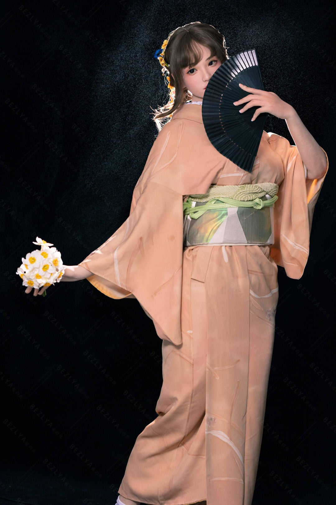 Bambola del sesso Helianthus (Bezlya Doll 162 cm Coppa C 2.2U Silicone)