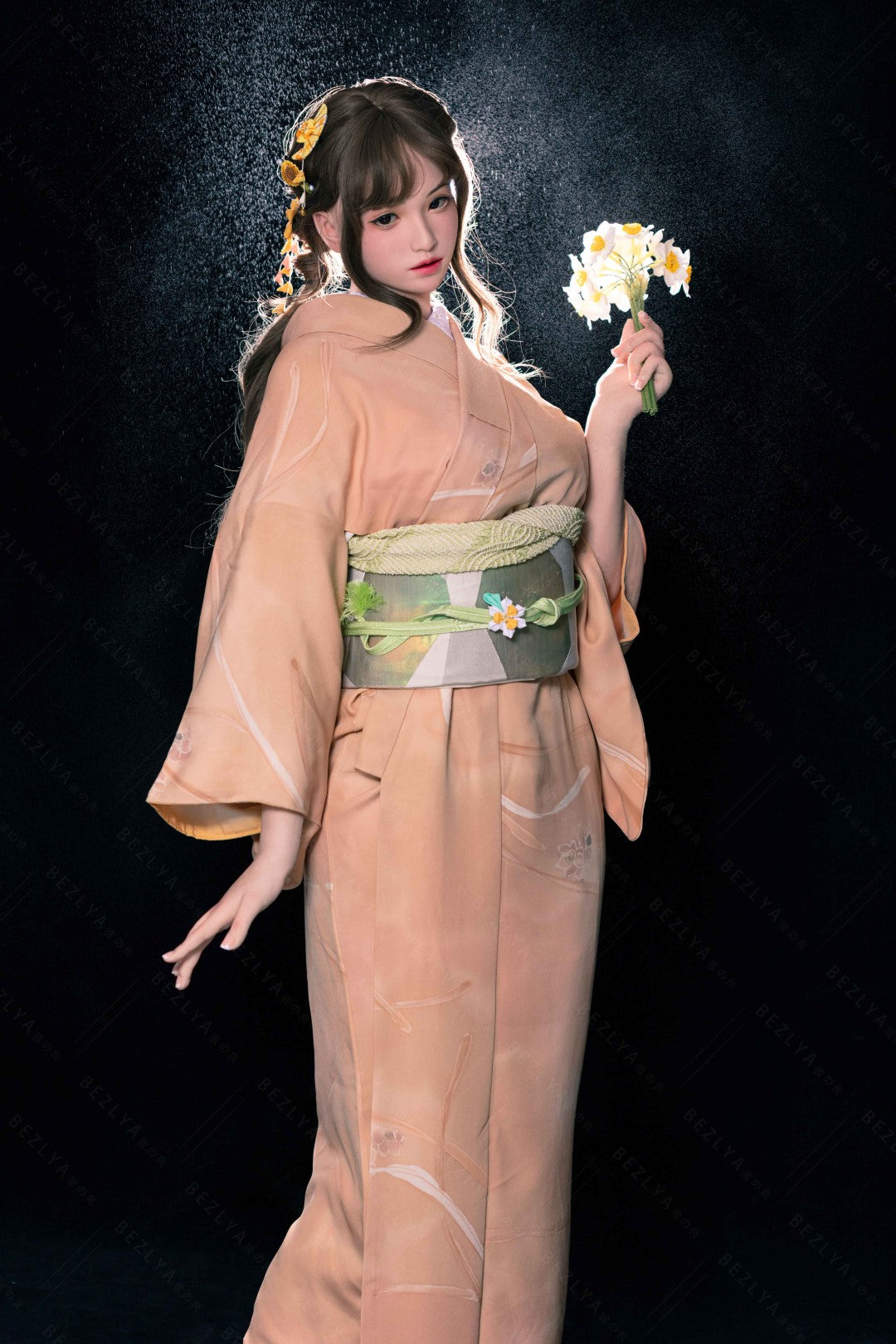 Bambola del sesso Helianthus (Bezlya Doll 162 cm Coppa C 2.2U Silicone)