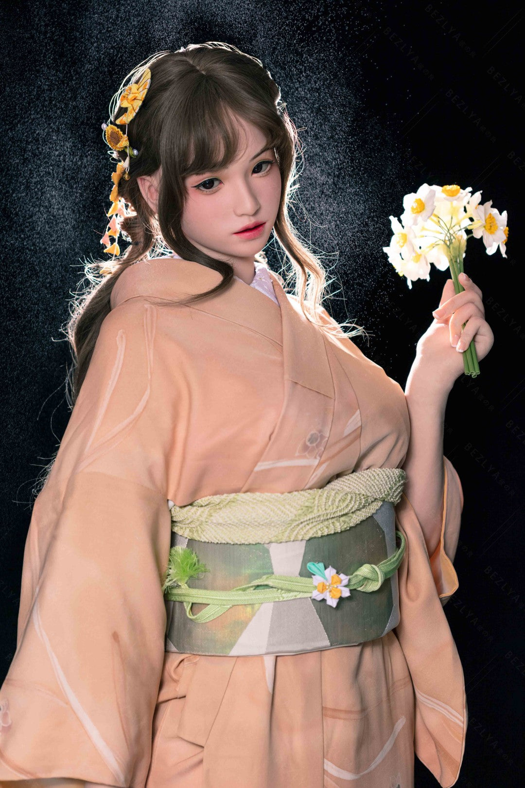 Bambola del sesso Helianthus (Bezlya Doll 162 cm Coppa C 2.2U Silicone)