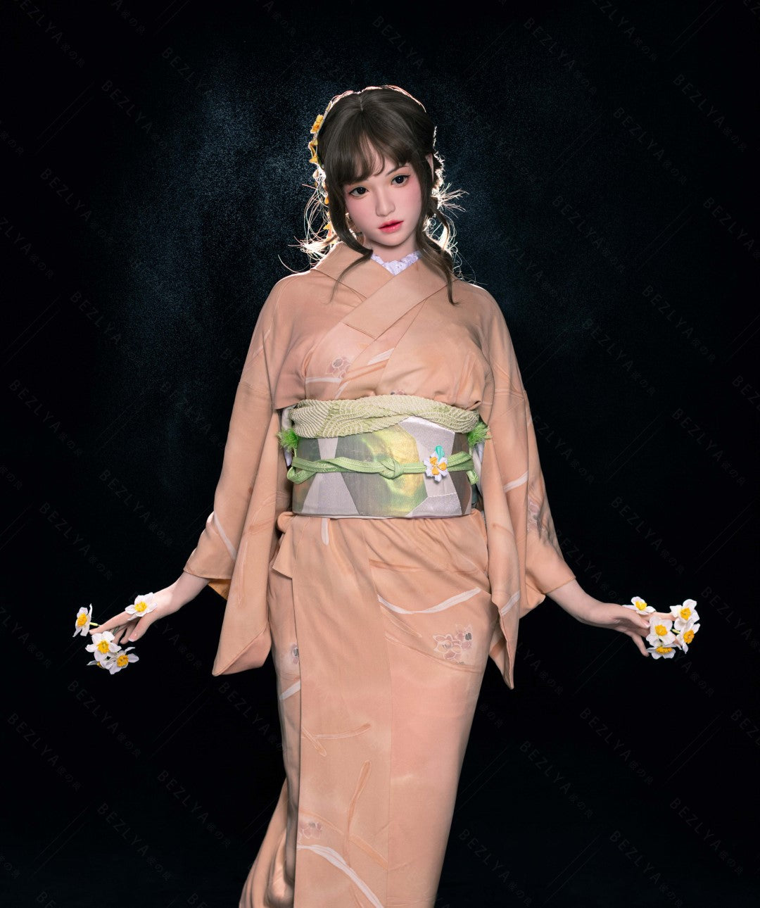 Bambola del sesso Helianthus (Bezlya Doll 162 cm Coppa C 2.2U Silicone)