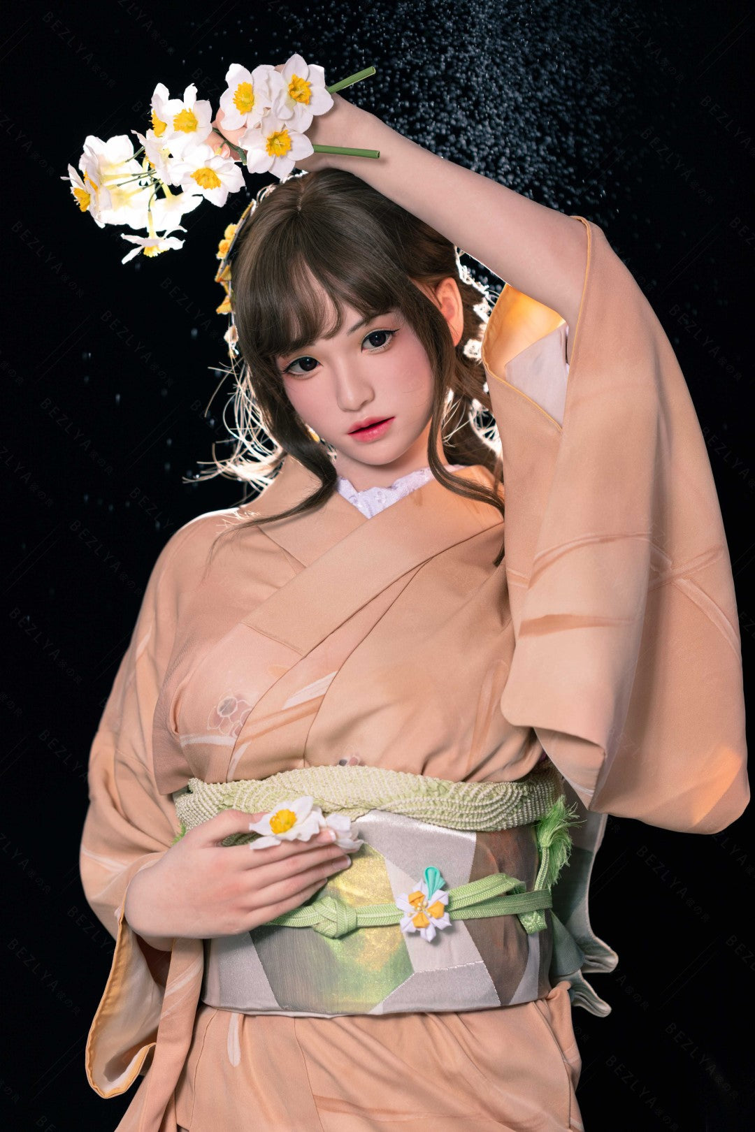 Bambola del sesso Helianthus (Bezlya Doll 162 cm Coppa C 2.2U Silicone)