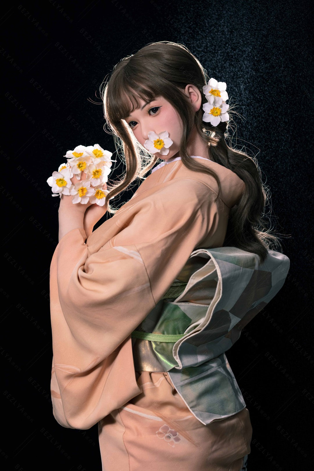 Bambola del sesso Helianthus (Bezlya Doll 162 cm Coppa C 2.2U Silicone)