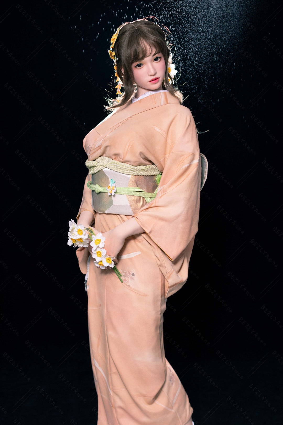 Bambola del sesso Helianthus (Bezlya Doll 162 cm Coppa C 2.2U Silicone)