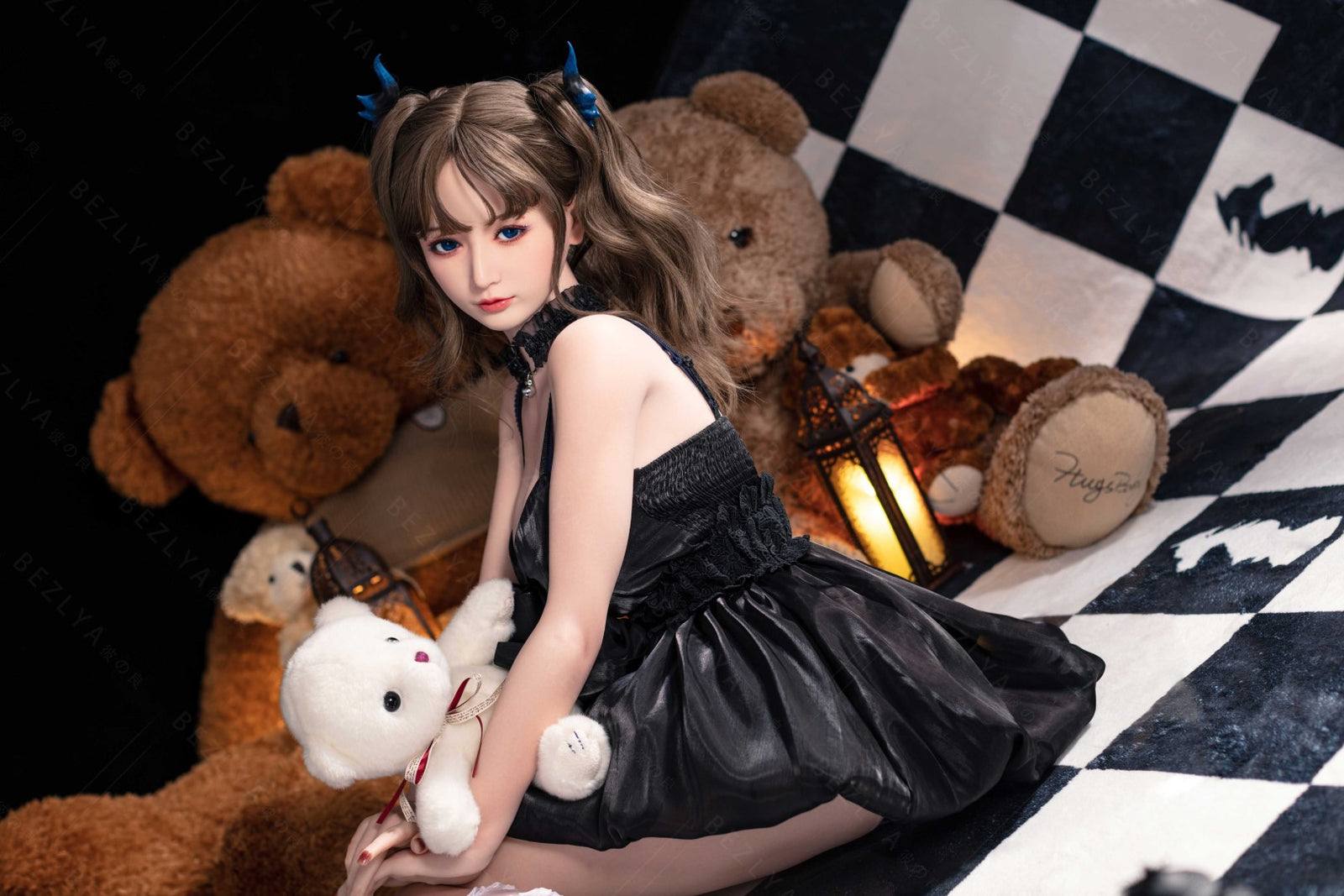 Bambola del sesso platycodon (Bezlya Doll 155 cm Coppa E 2.2CF Silicone)