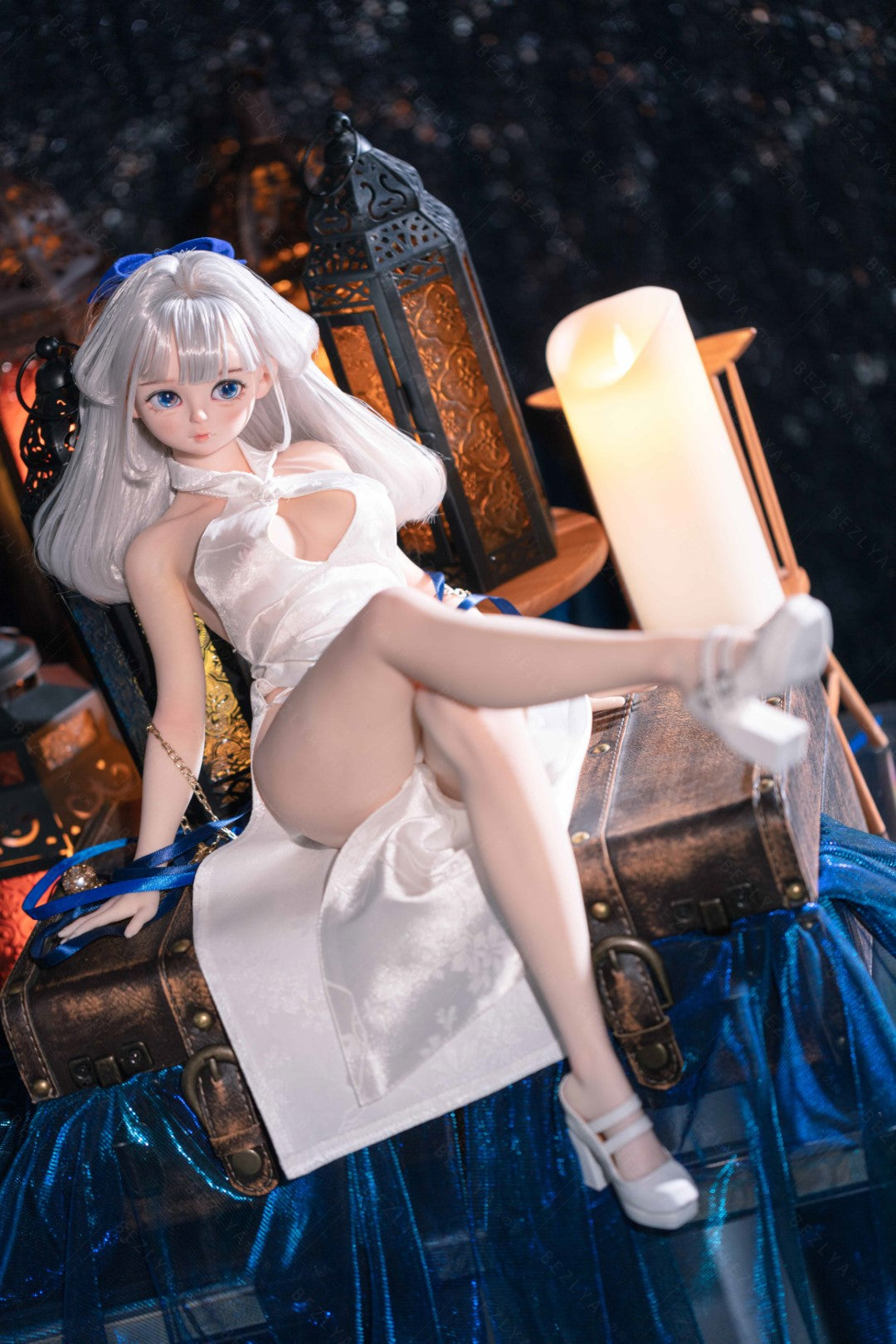 Bambola del sesso della pera (Bezlya Doll 60 cm Coppa C 2.2 Silicone)