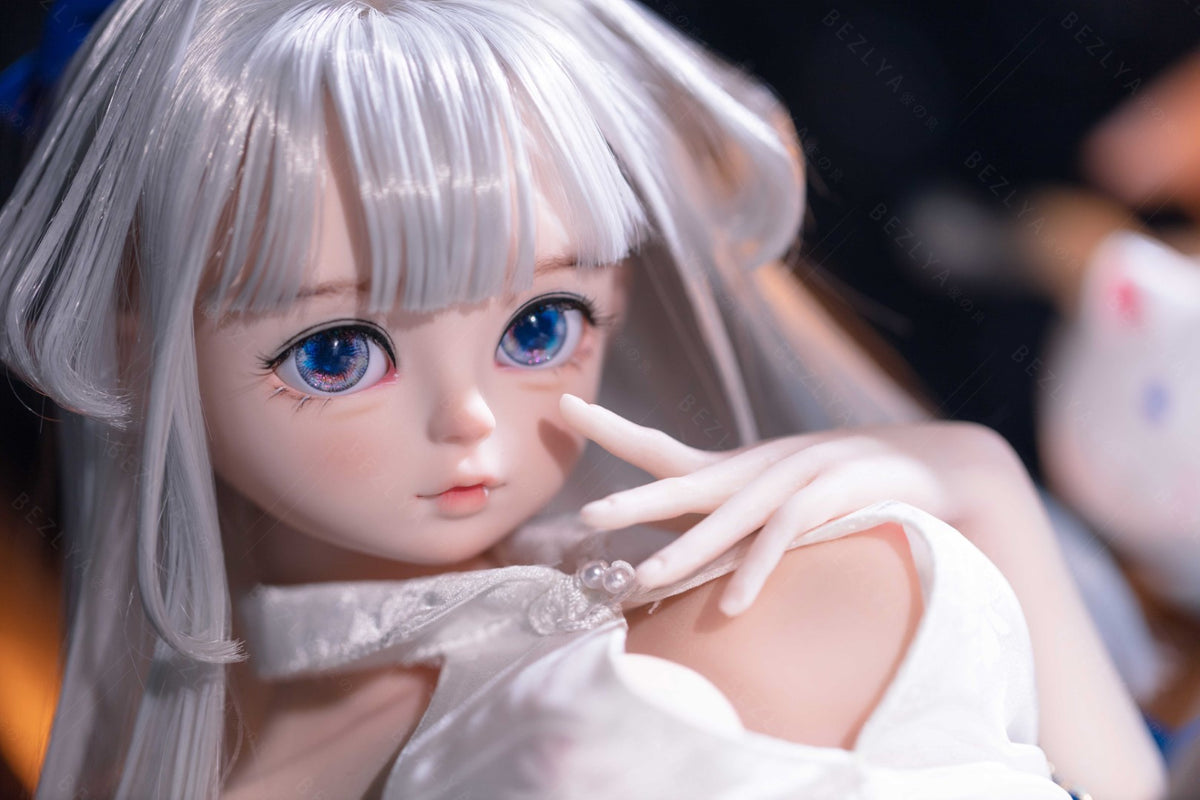 Bambola del sesso della pera (Bezlya Doll 60 cm Coppa C 2.2 Silicone)