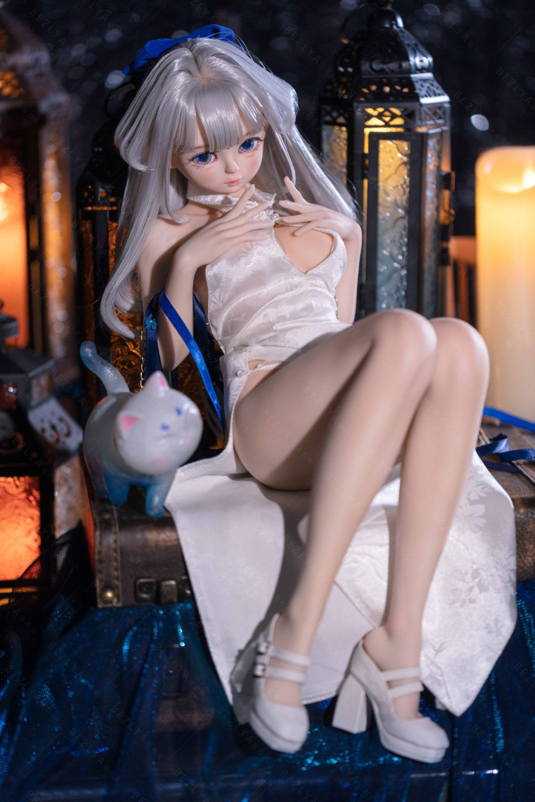 Bambola del sesso della pera (Bezlya Doll 60 cm Coppa C 2.2 Silicone)