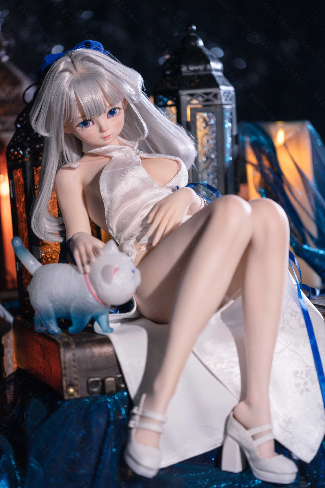 Bambola del sesso della pera (Bezlya Doll 60 cm Coppa C 2.2 Silicone)