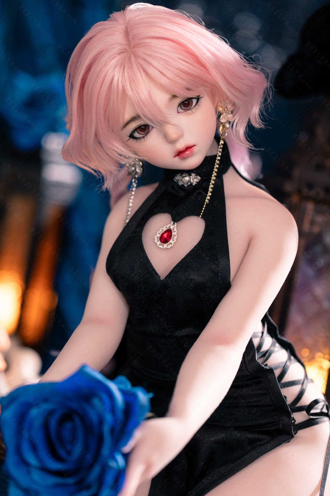 Berry Sex doll (Bezlya Doll 65cm A-cup 2.2 silicone)