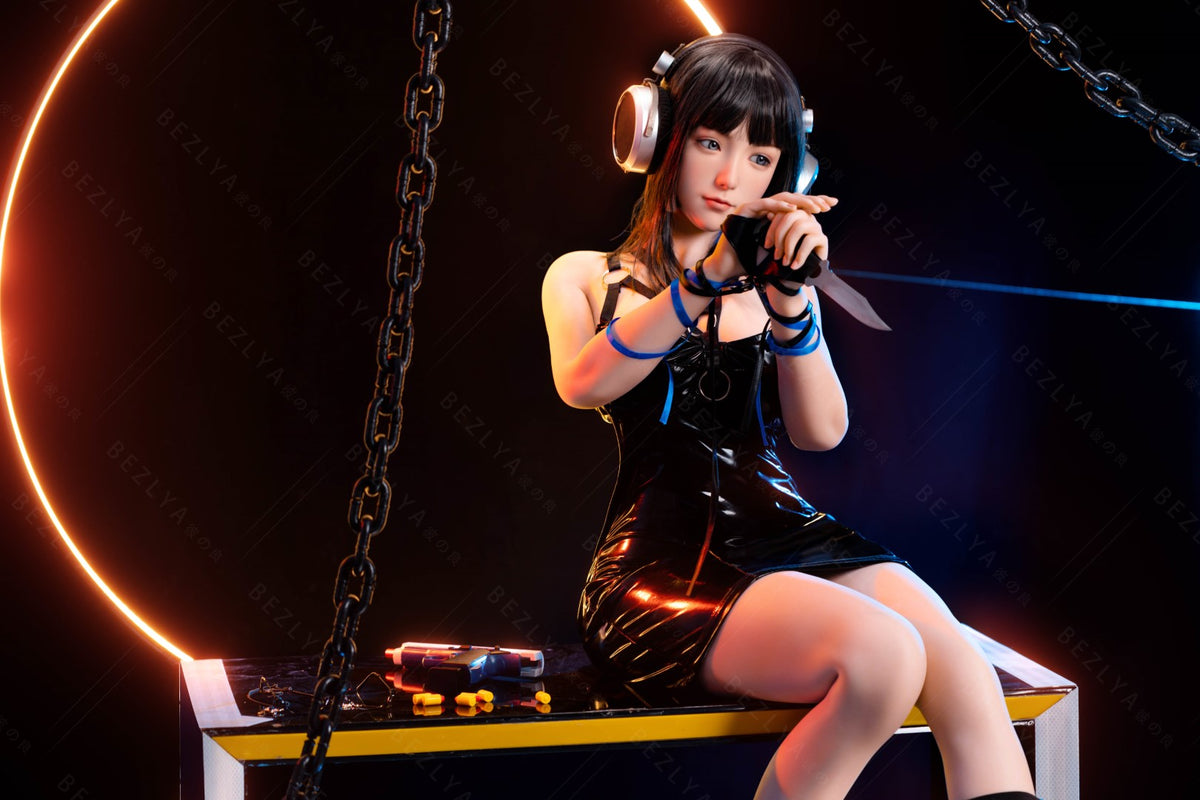 Gardenia bambola del sesso (Bezlya Doll 155 cm Coppa E 2.2CF Silicone)