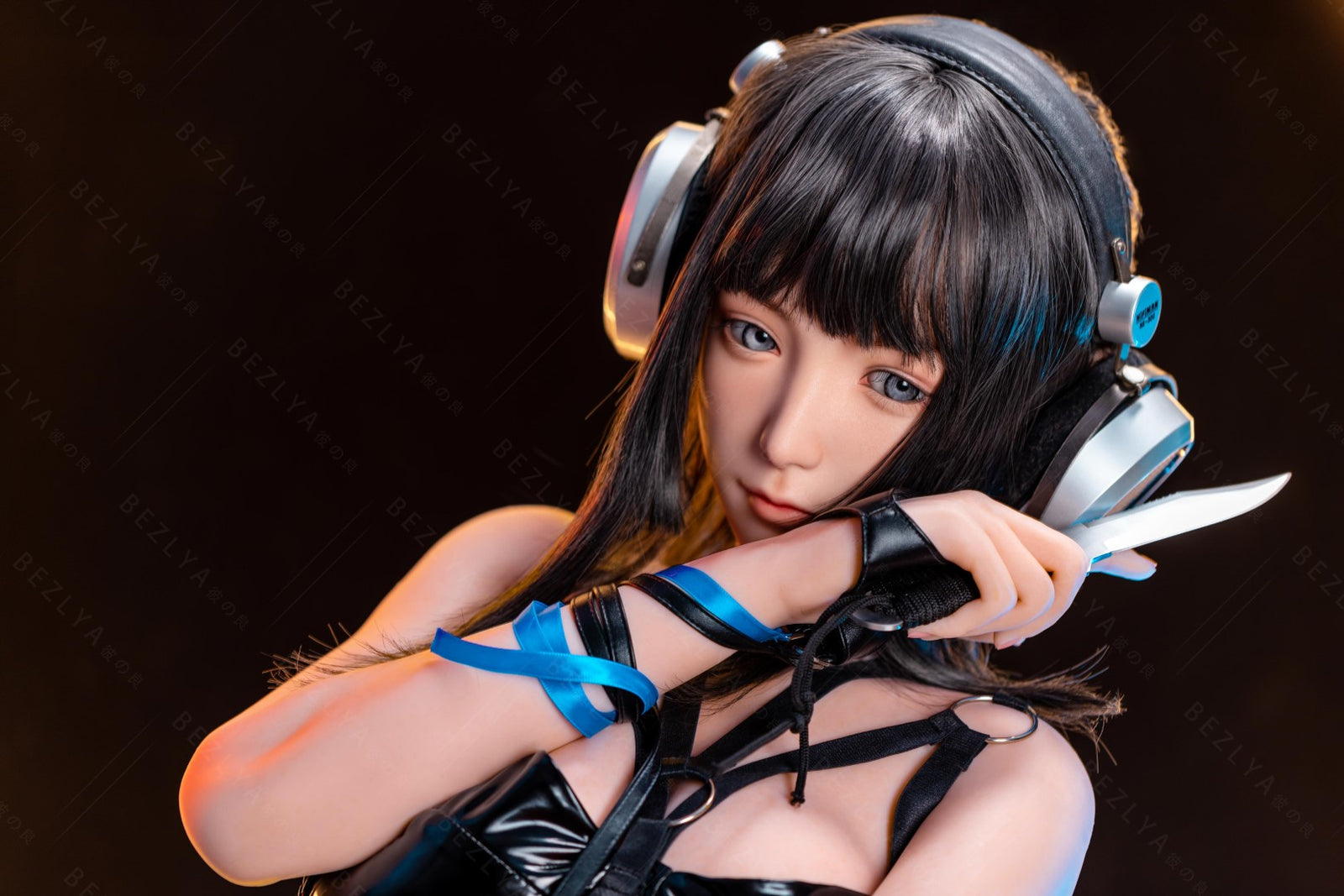 Gardenia bambola del sesso (Bezlya Doll 155 cm Coppa E 2.2CF Silicone)