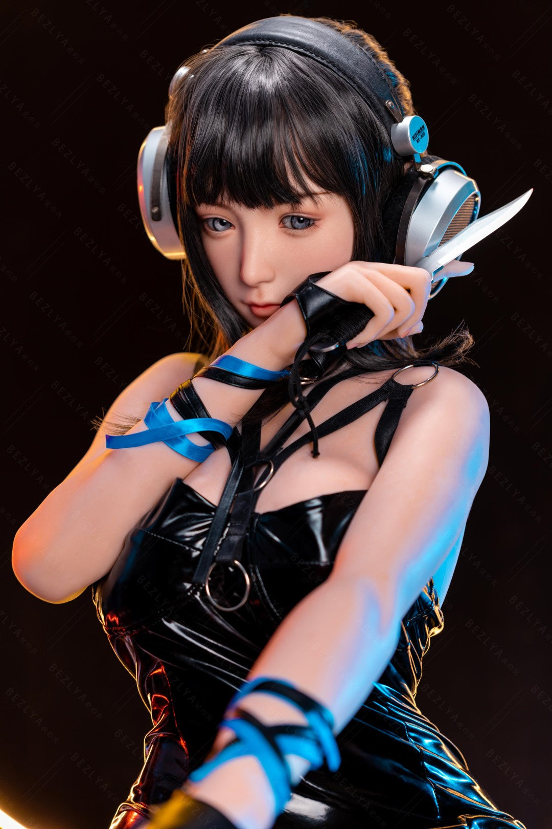 Gardenia bambola del sesso (Bezlya Doll 155 cm Coppa E 2.2CF Silicone)