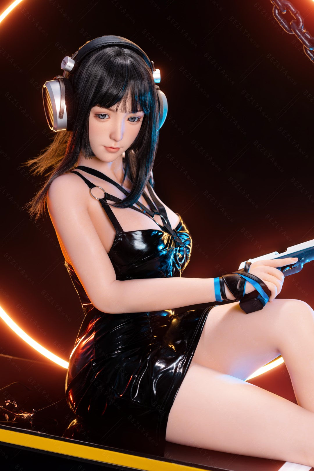 Gardenia bambola del sesso (Bezlya Doll 155 cm Coppa E 2.2CF Silicone)