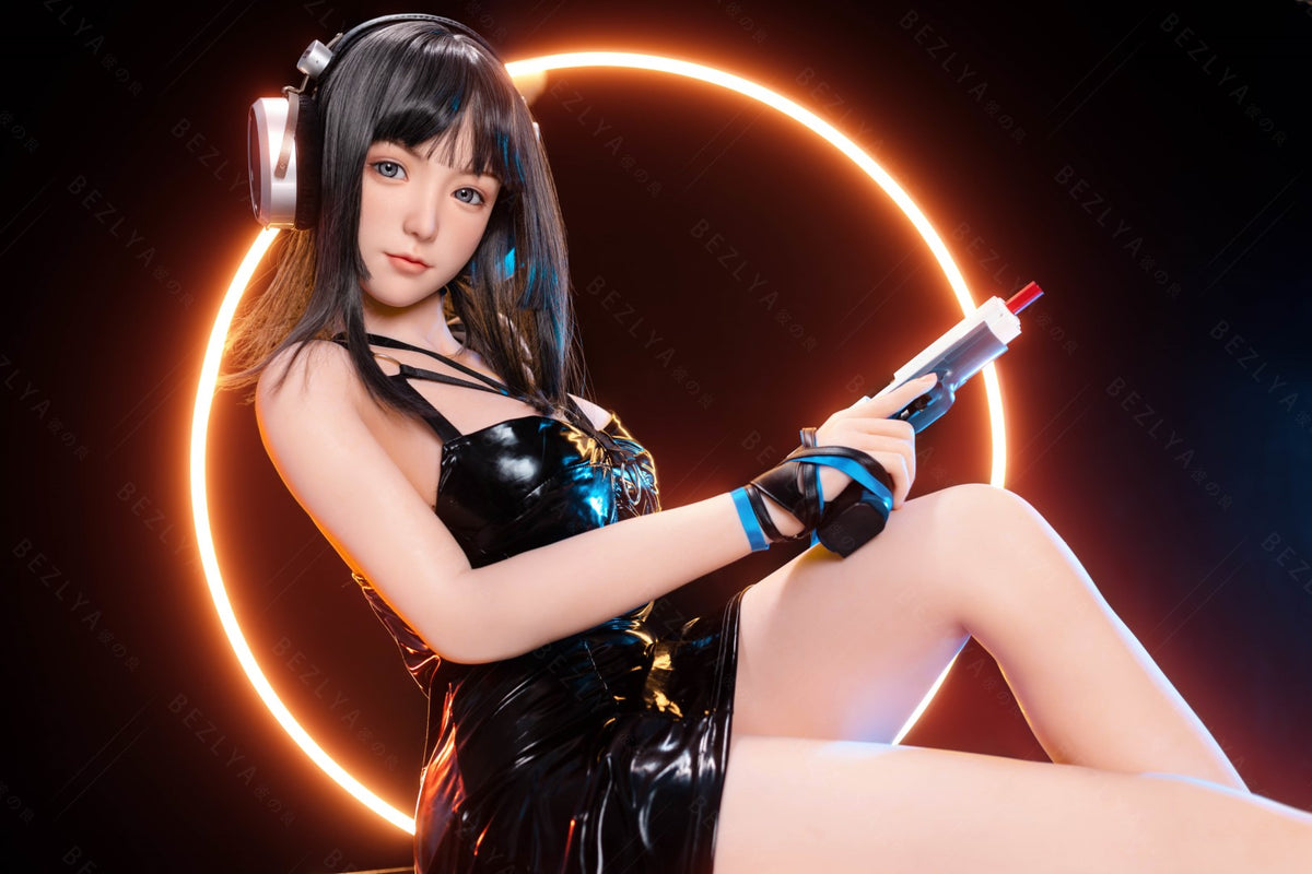 Gardenia bambola del sesso (Bezlya Doll 155 cm Coppa E 2.2CF Silicone)