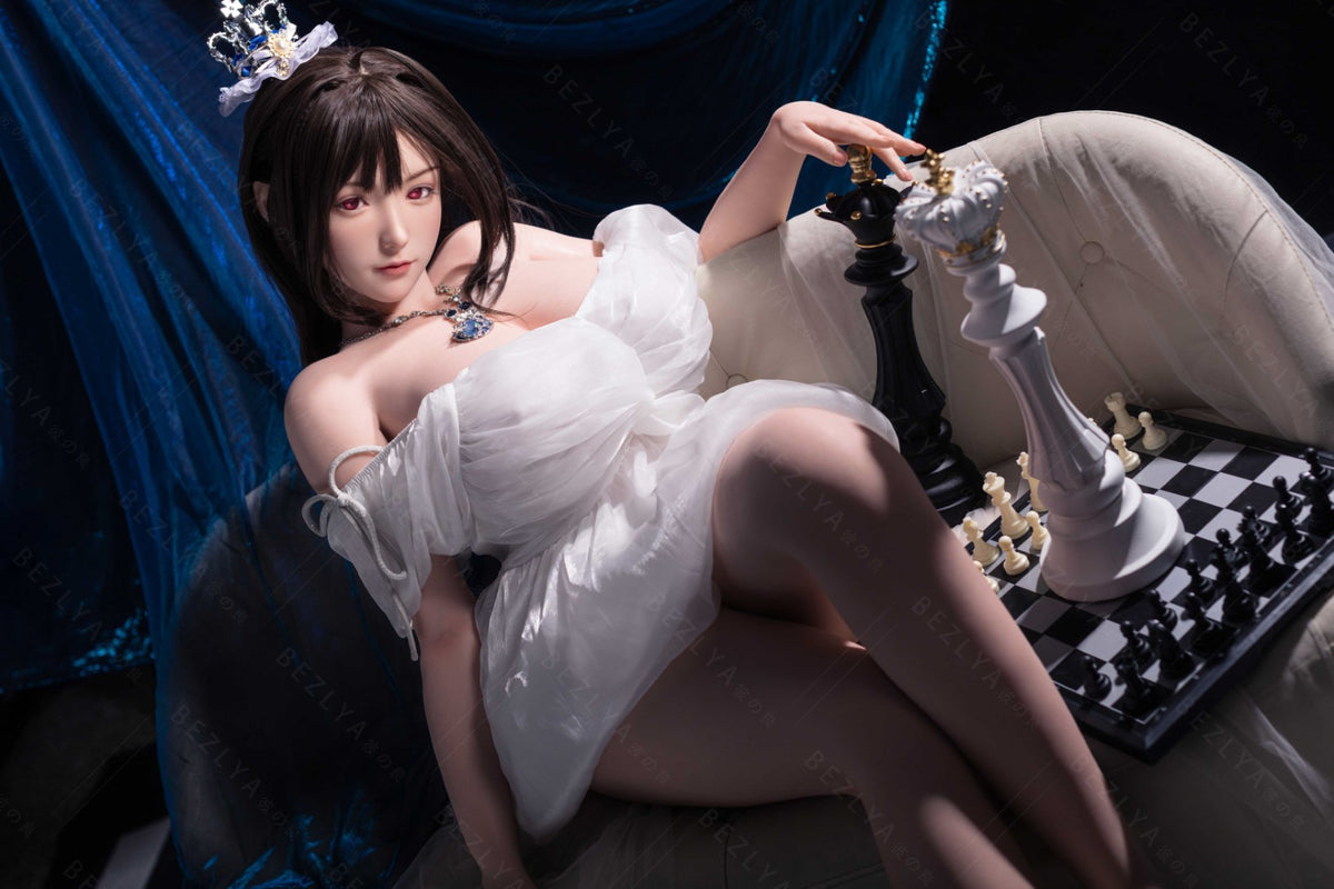 Gardenia bambola del sesso (Bezlya Doll Coppa G da 160 cm (2,2 CF in silicone)