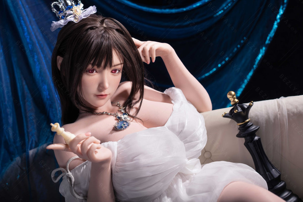 Gardenia bambola del sesso (Bezlya Doll Coppa G da 160 cm (2,2 CF in silicone)