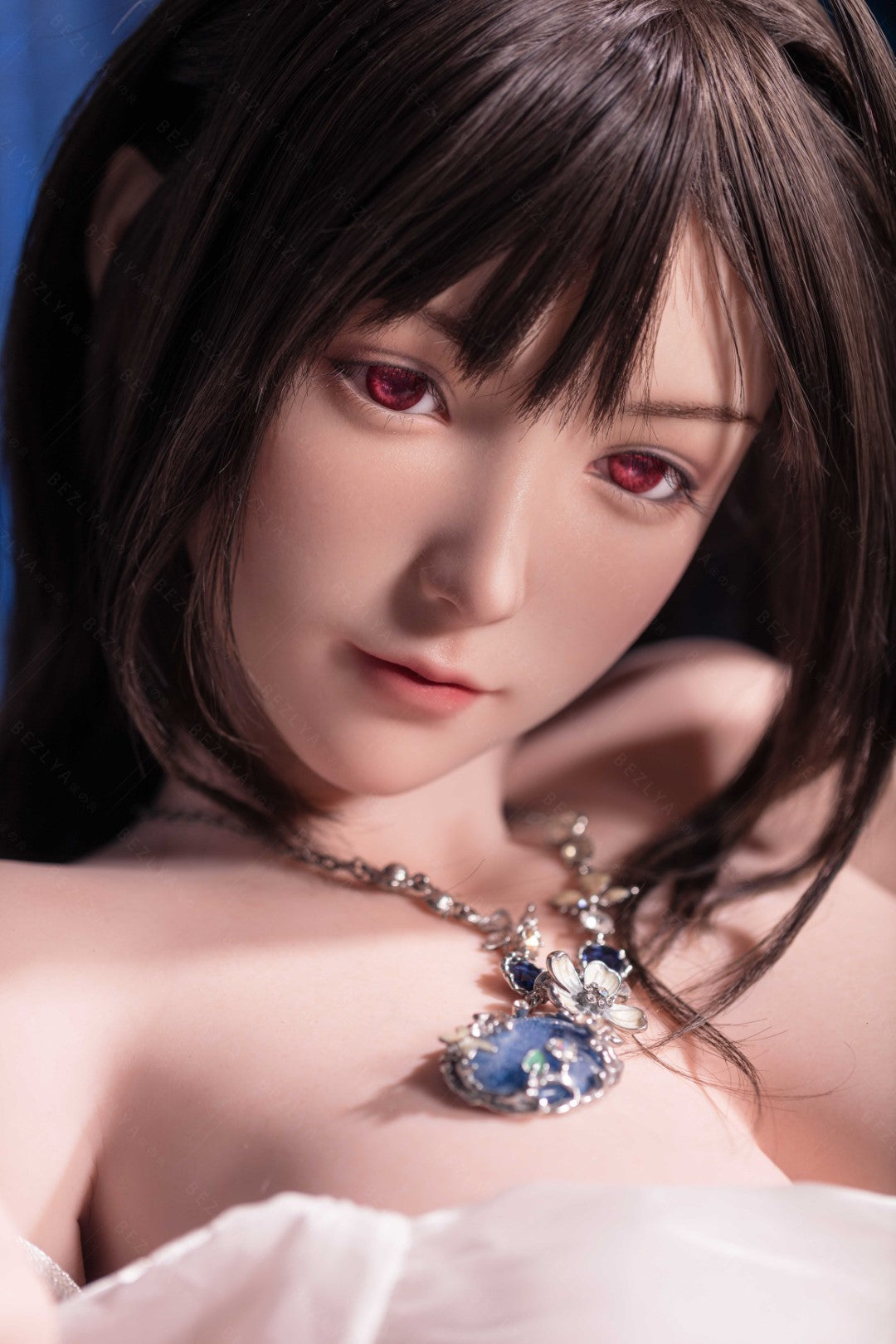 Gardenia bambola del sesso (Bezlya Doll Coppa G da 160 cm (2,2 CF in silicone)