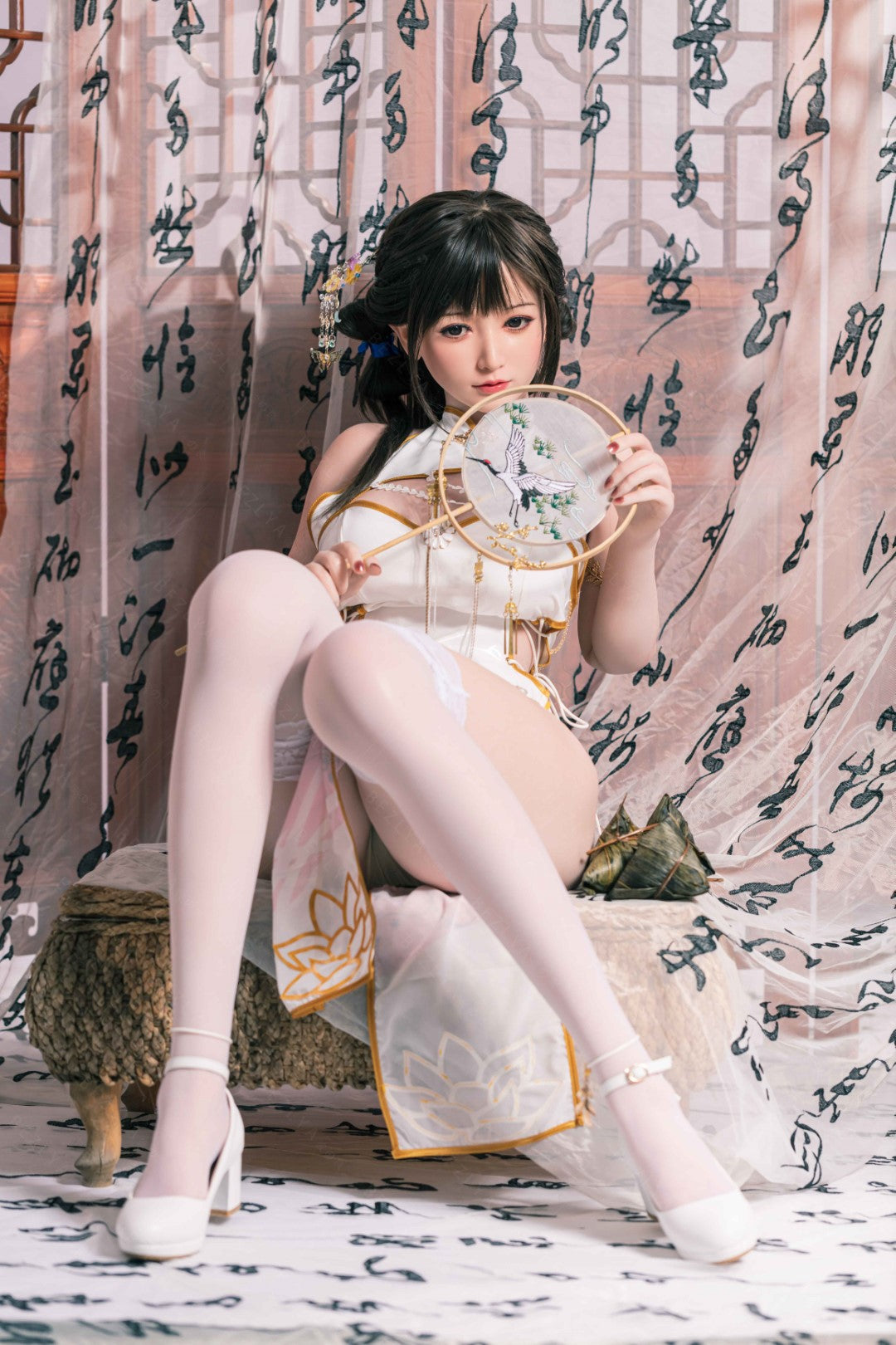 Bambola del sesso platycodon (Bezlya Doll 155 cm Coppa E 2.2CF Silicone)