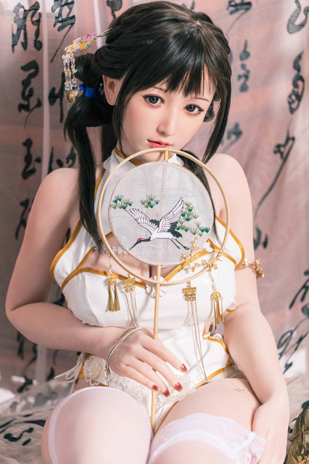 Bambola del sesso platycodon (Bezlya Doll 155 cm Coppa E 2.2CF Silicone)