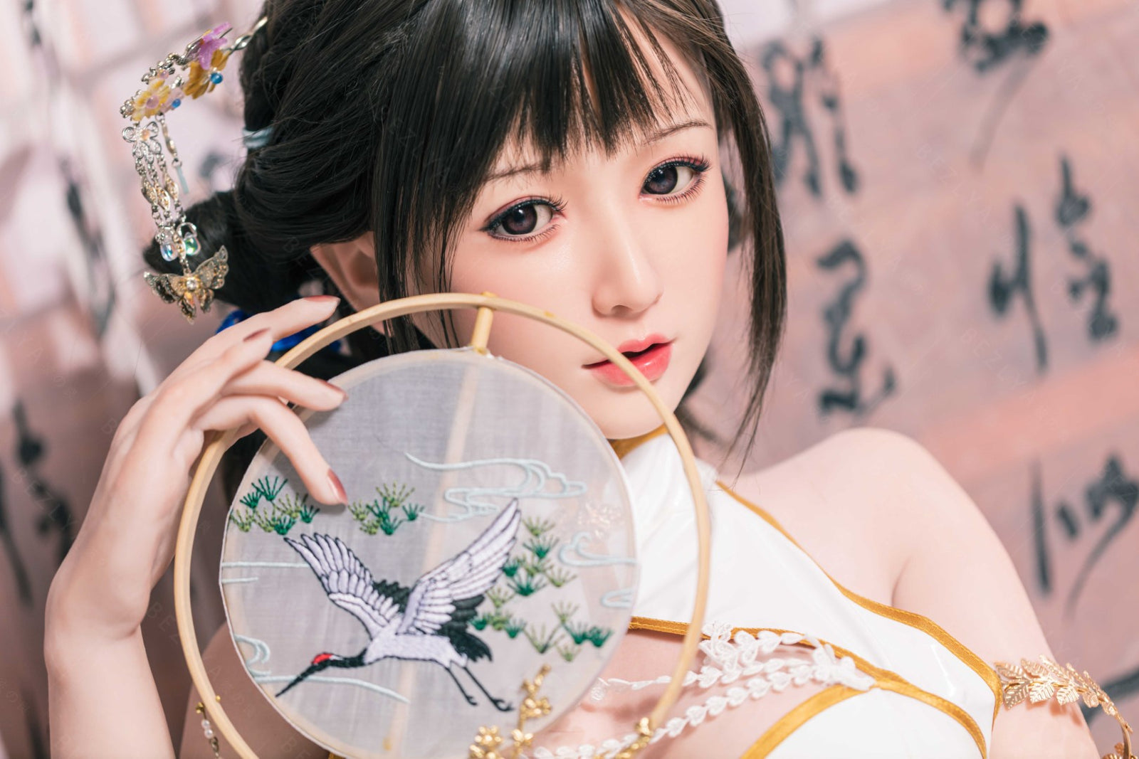 Bambola del sesso platycodon (Bezlya Doll 155 cm Coppa E 2.2CF Silicone)