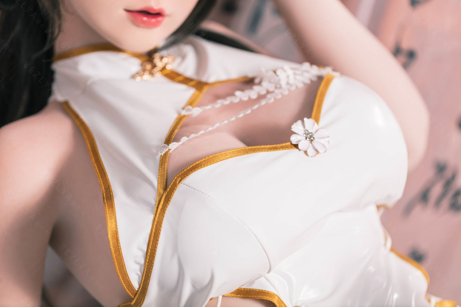 Bambola del sesso platycodon (Bezlya Doll 155 cm Coppa E 2.2CF Silicone)