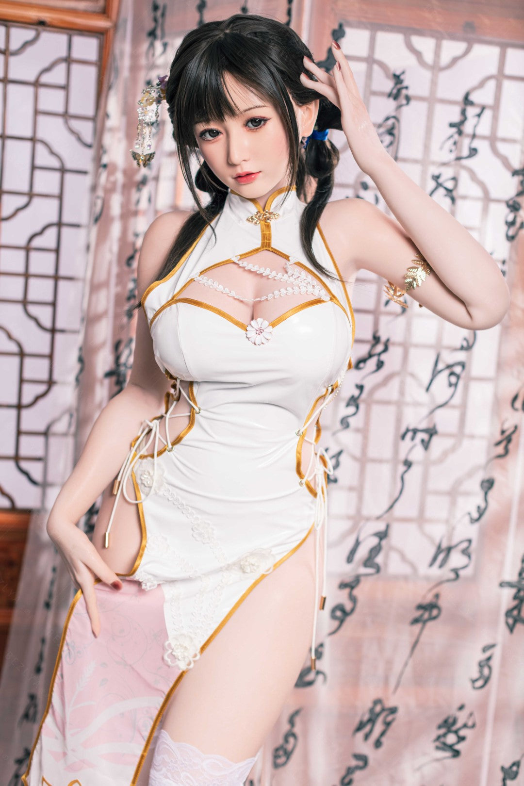 Bambola del sesso platycodon (Bezlya Doll 155 cm Coppa E 2.2CF Silicone)