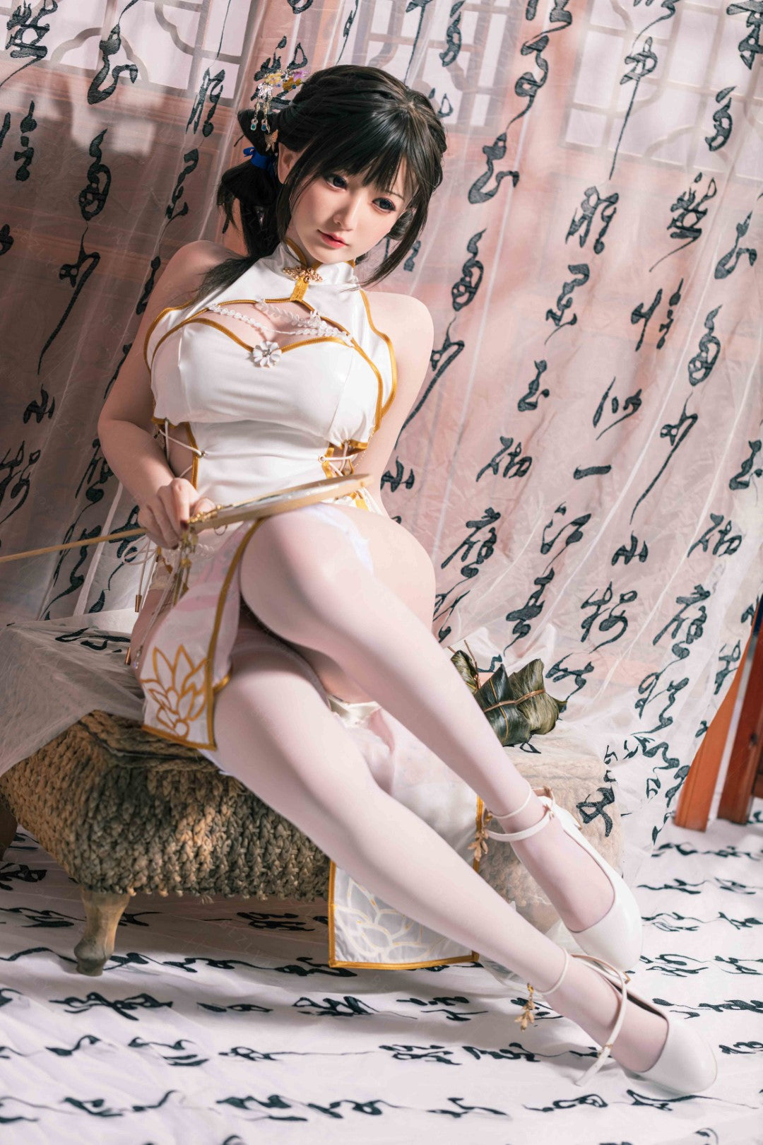 Bambola del sesso platycodon (Bezlya Doll 155 cm Coppa E 2.2CF Silicone)