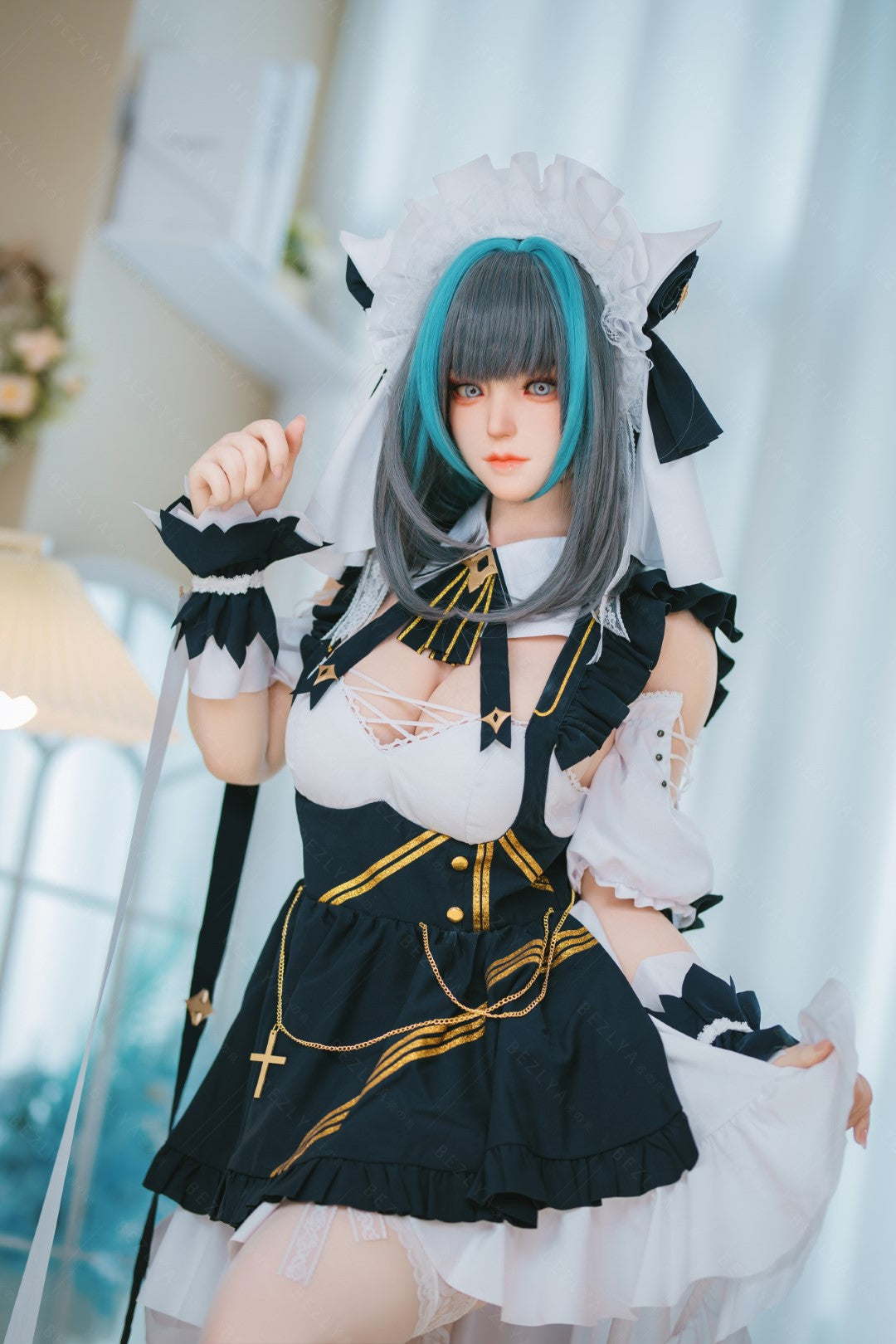 Bambola del sesso HMS Cheshire (Bezlya Doll 155 cm Coppa E 2.2CF Silicone)