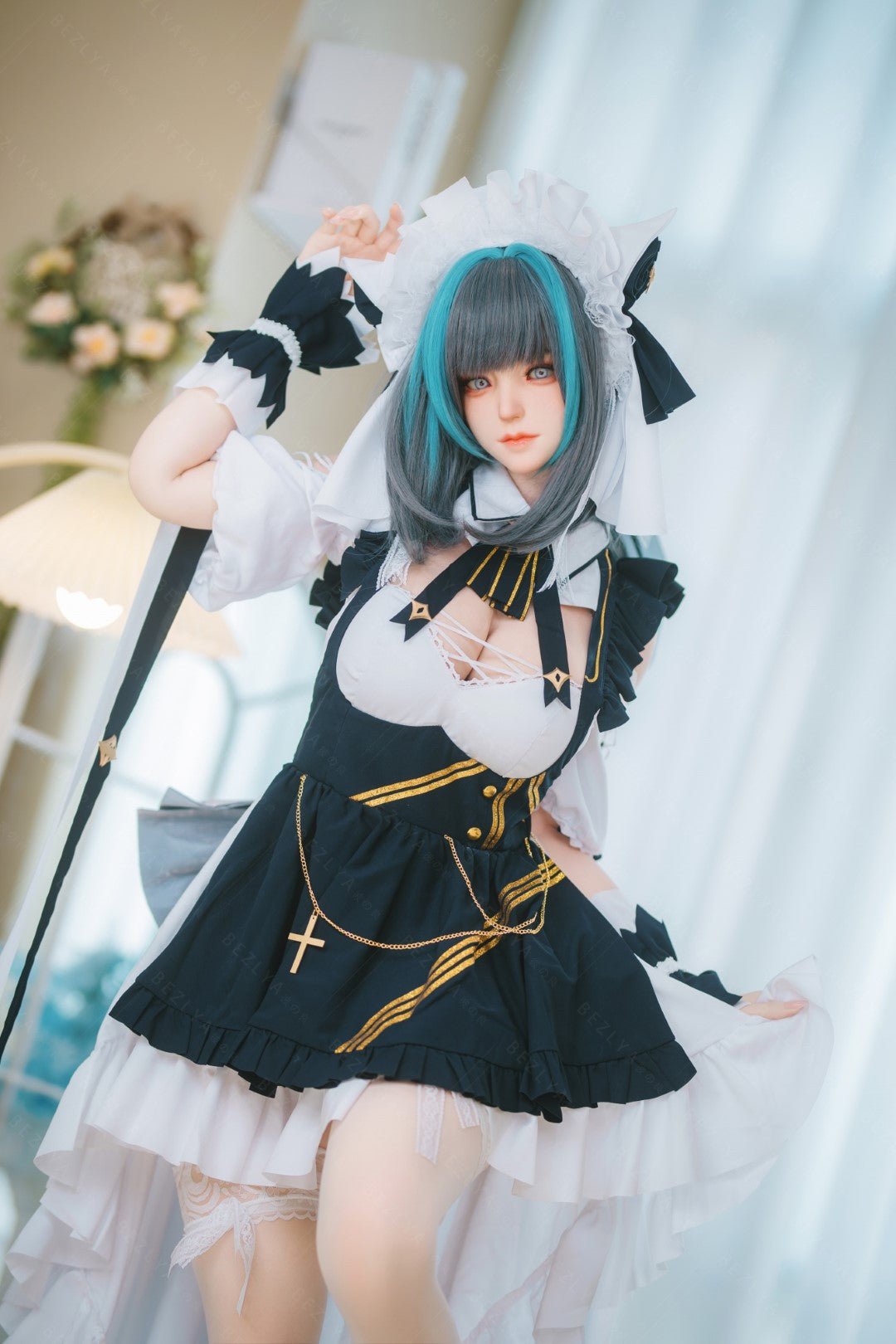 Bambola del sesso HMS Cheshire (Bezlya Doll 155 cm Coppa E 2.2CF Silicone)